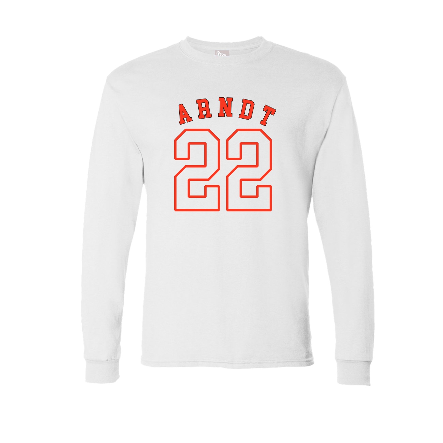 Long Sleeve Tee — Shirsey Arch in White