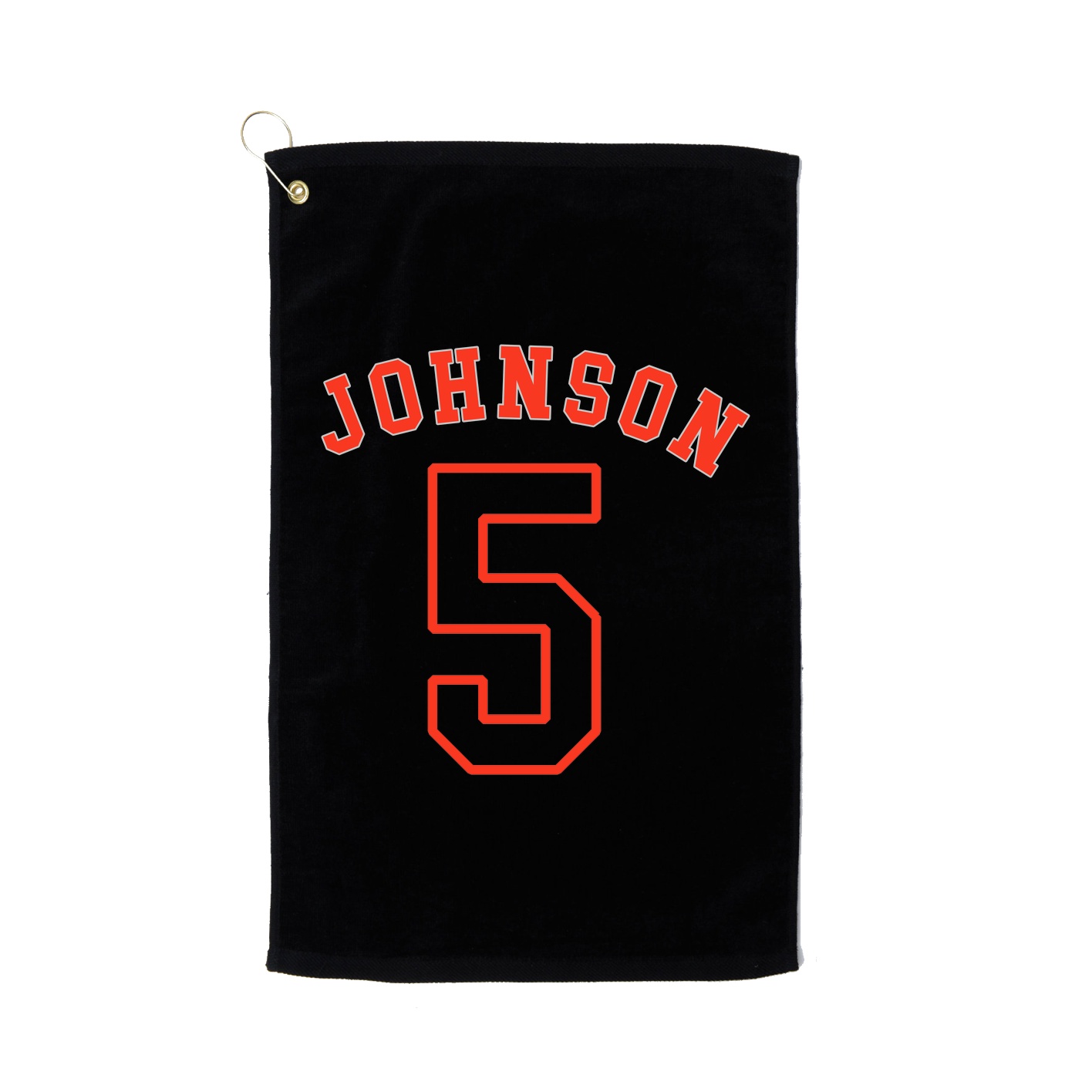 Golf Towel — Shirsey Arch in Black