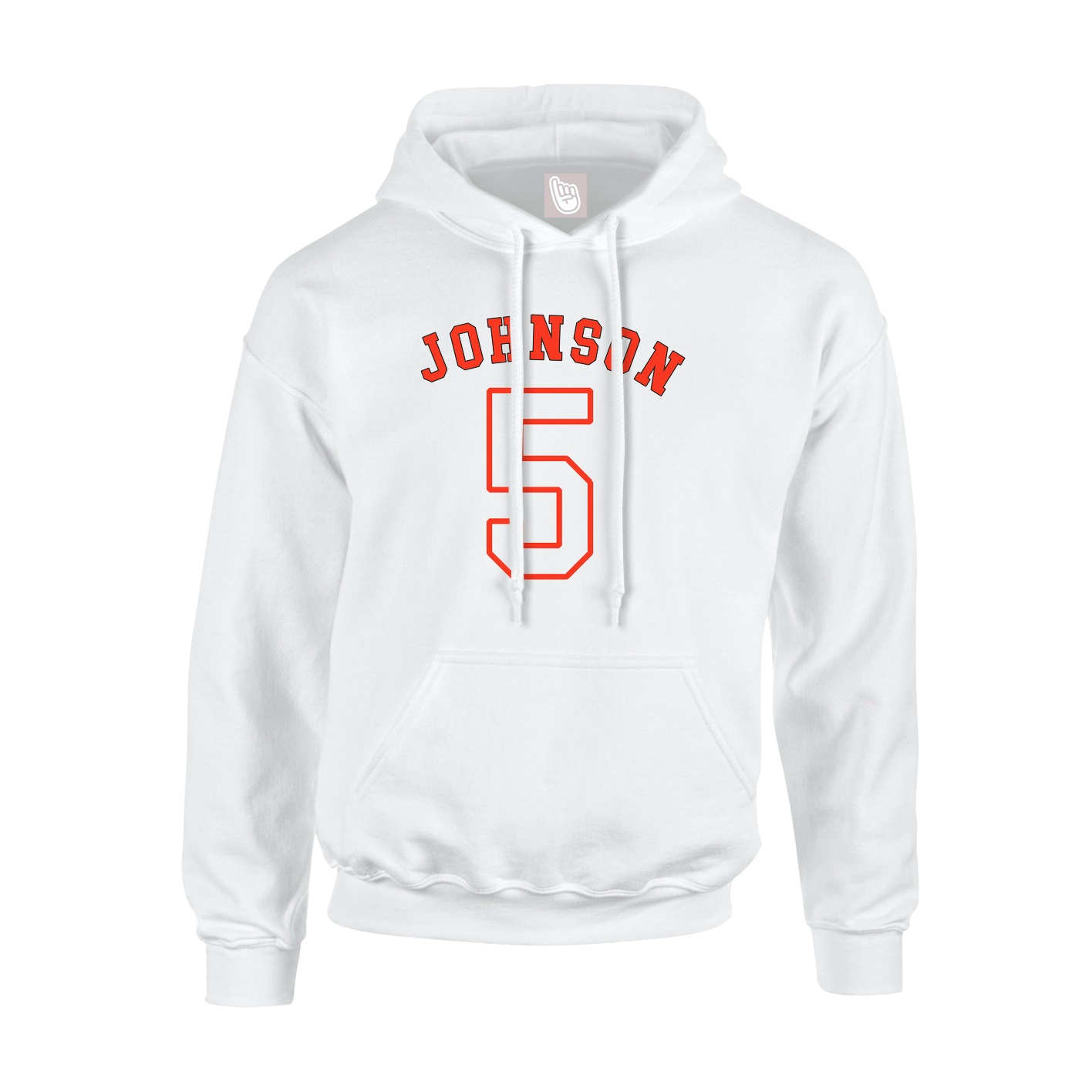 Hoodie — Shirsey Arch in White