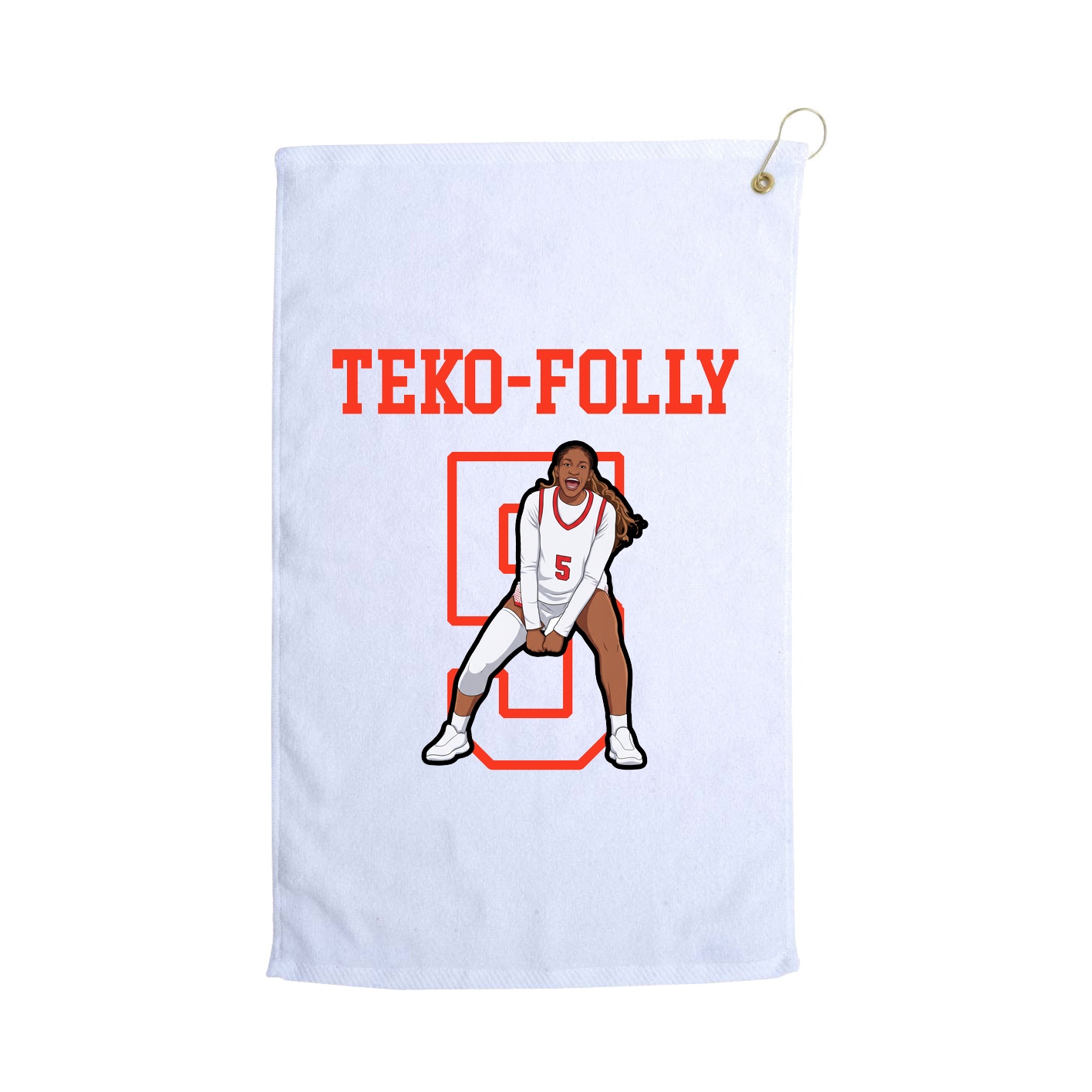 Golf Towel — Shirsey in White