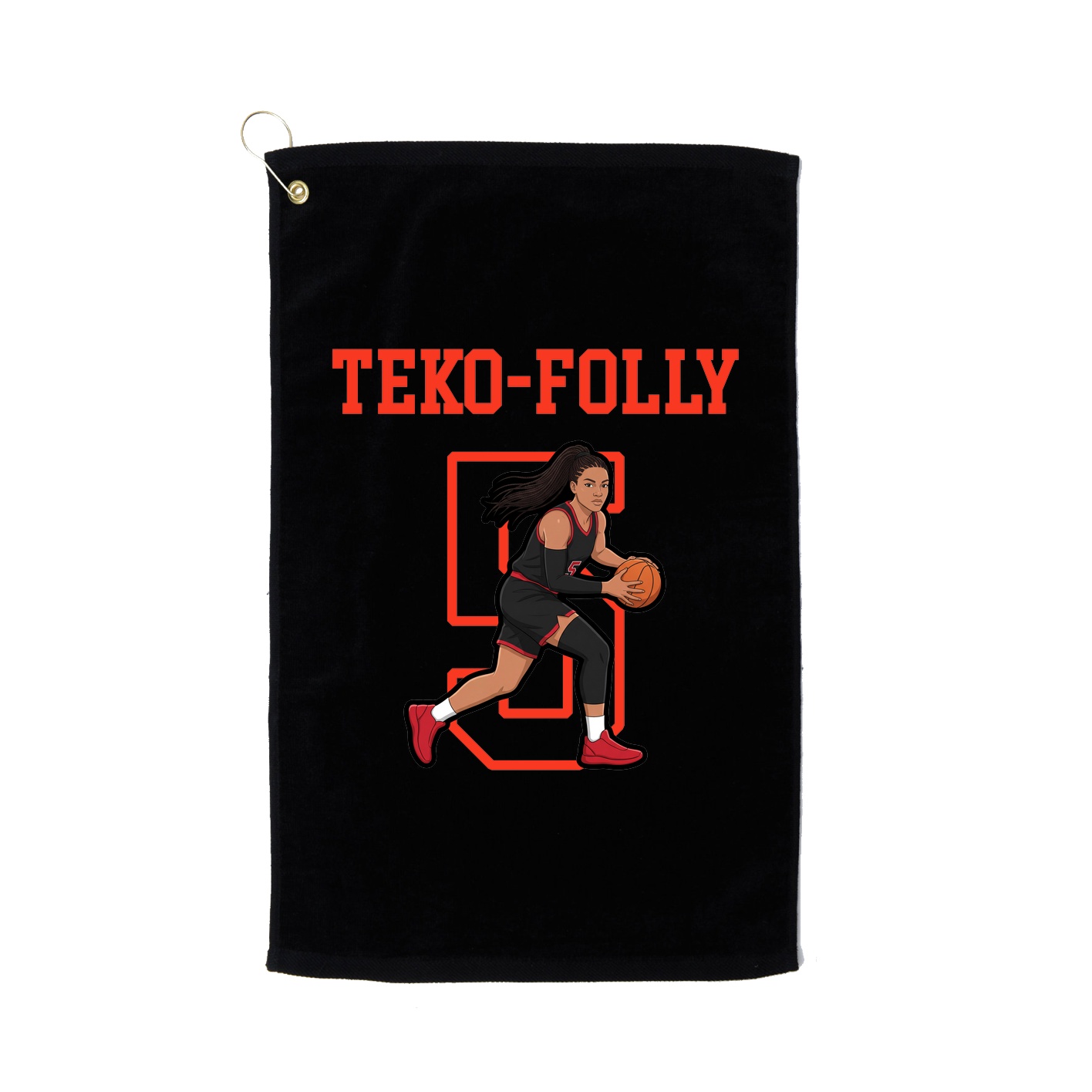 Golf Towel — Shirsey in Black