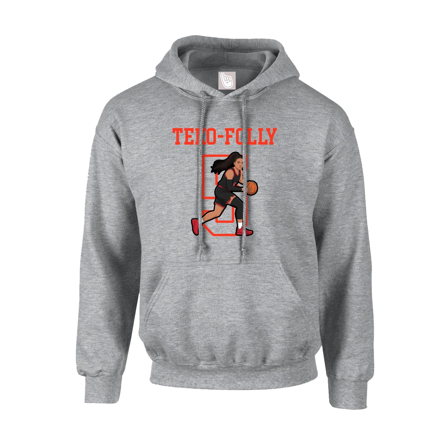 Hoodie — Shirsey in Grey