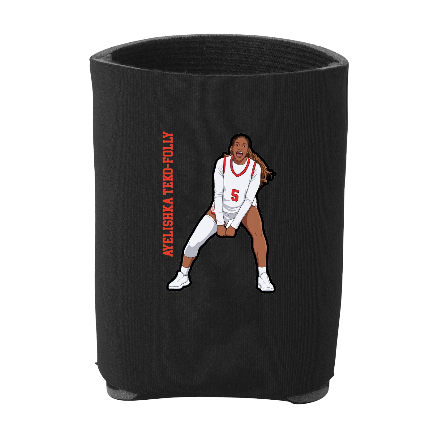 Can Holder — Name Vertical in Black