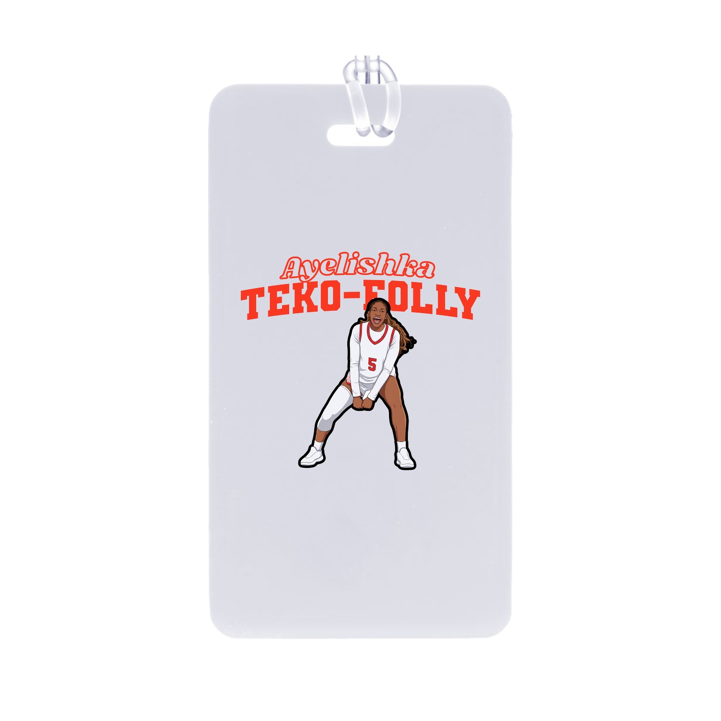Bag Tag — Name Arch in Classic