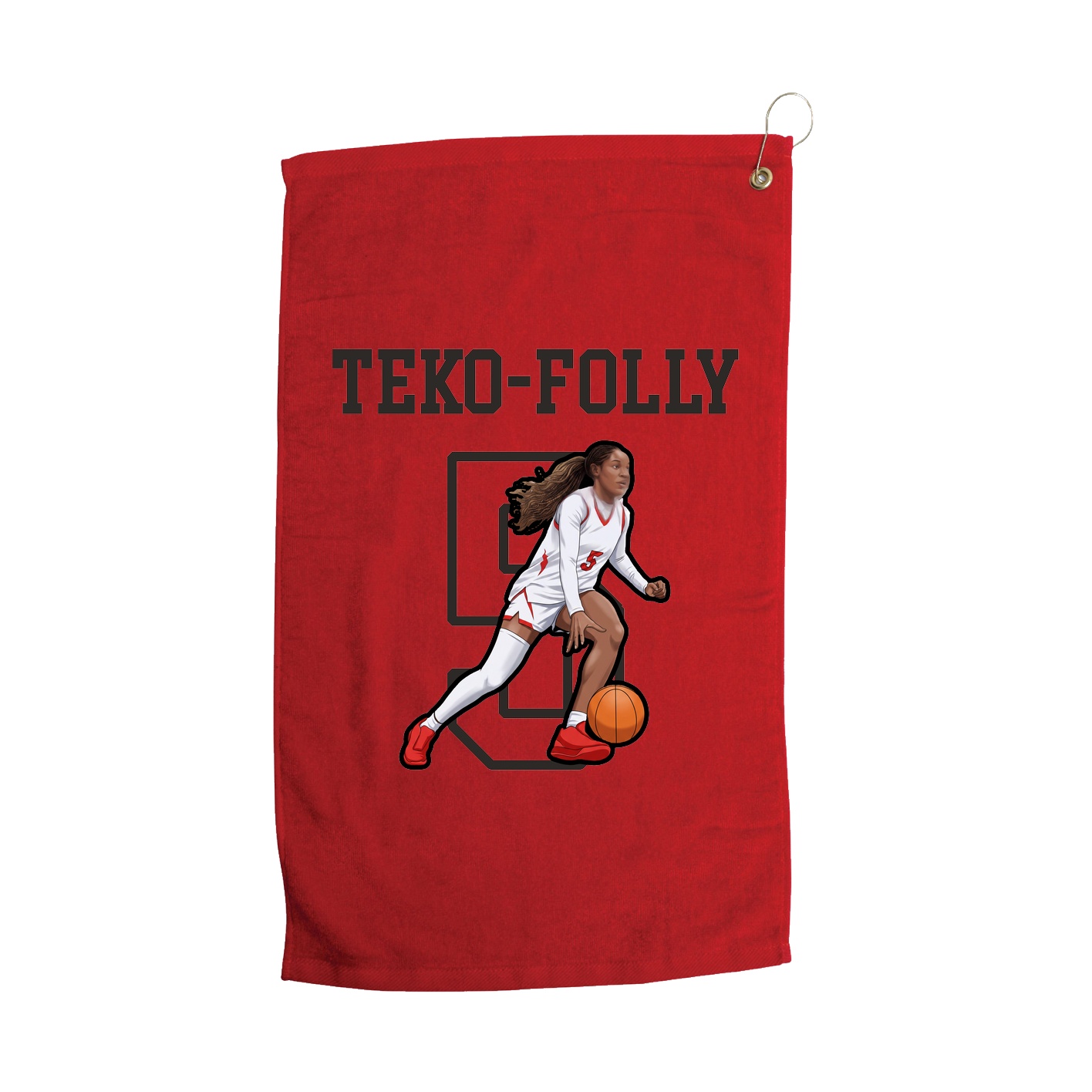 Golf Towel — Shirsey in Red