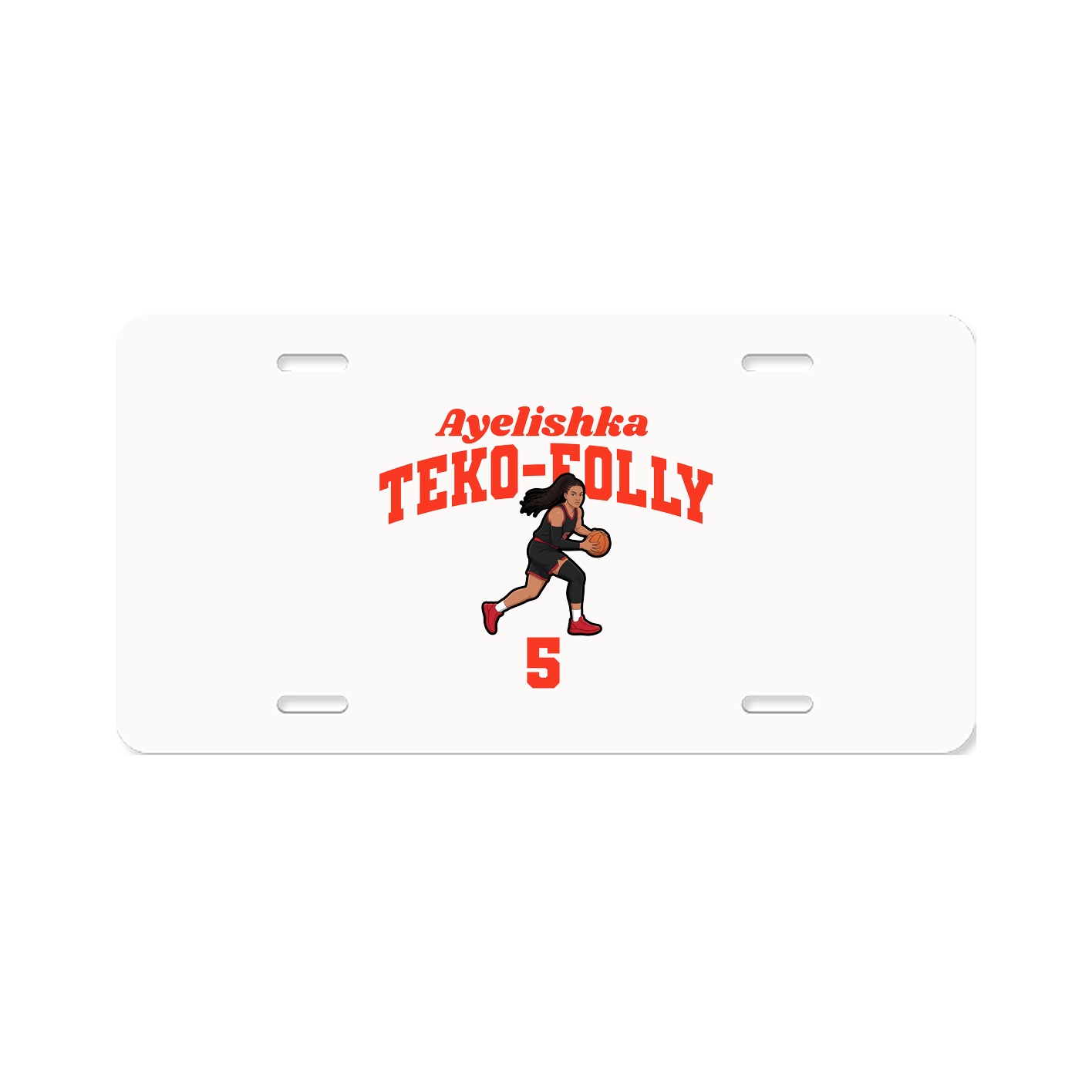 License Plate — Signature Arch in Classic