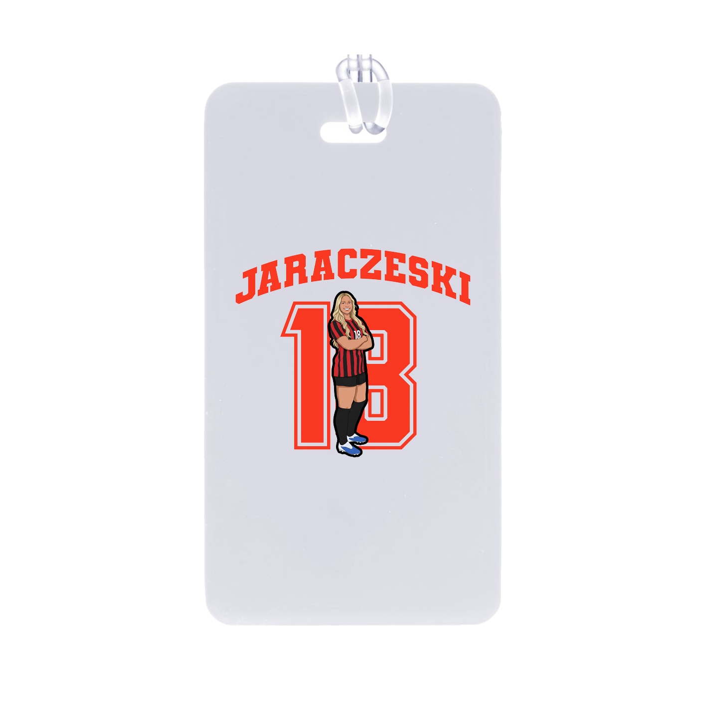 Bag Tag — Number in Classic