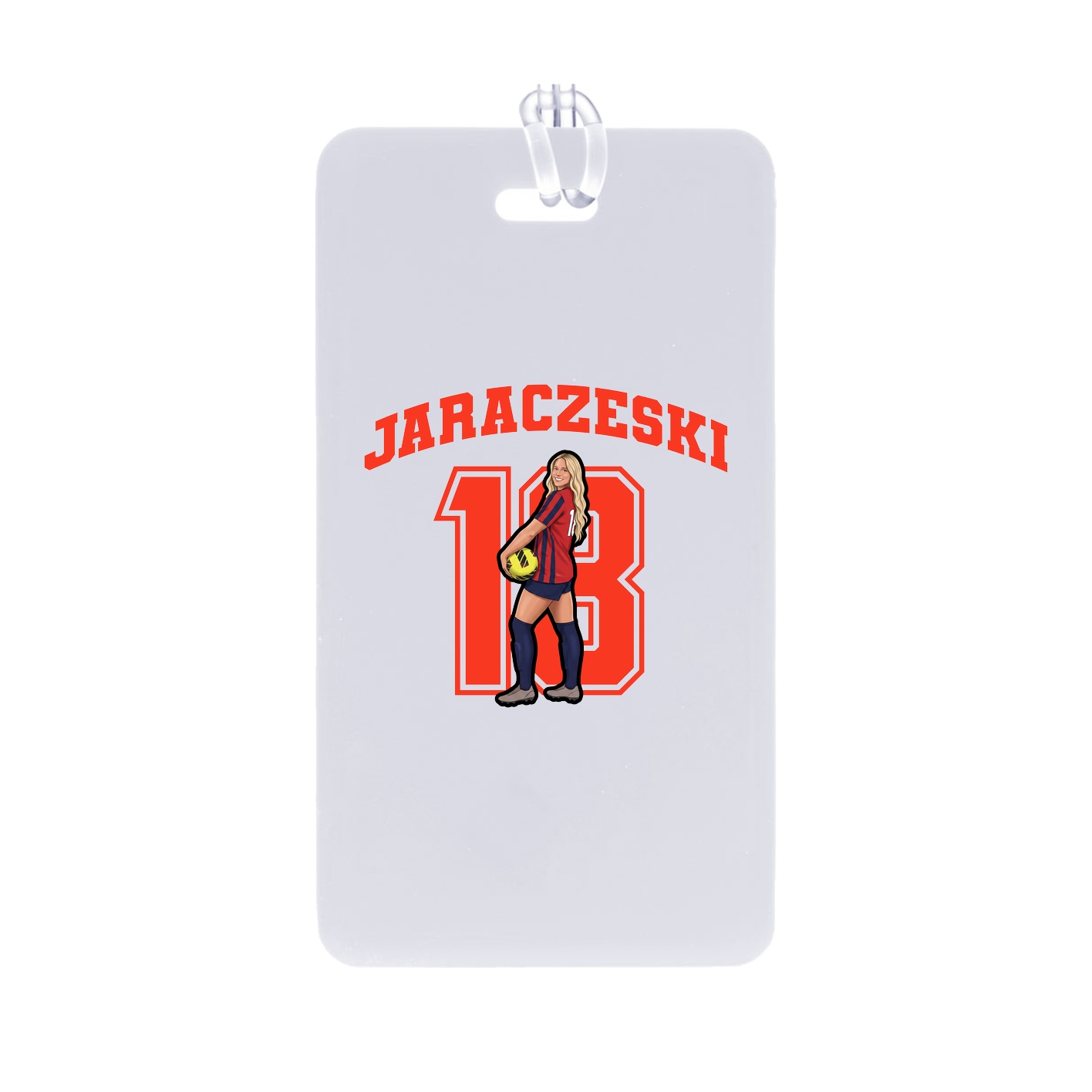 Bag Tag — Number in Classic