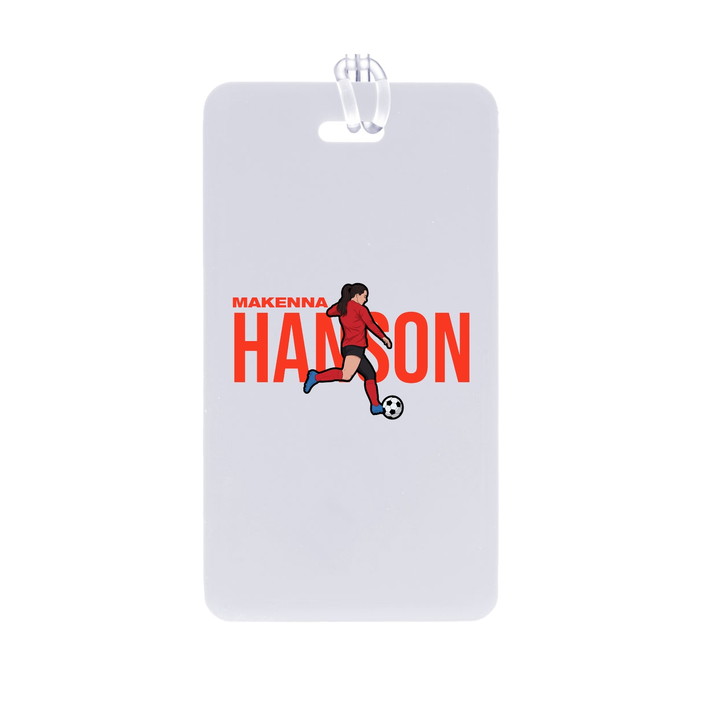 Bag Tag — Player Name in Classic