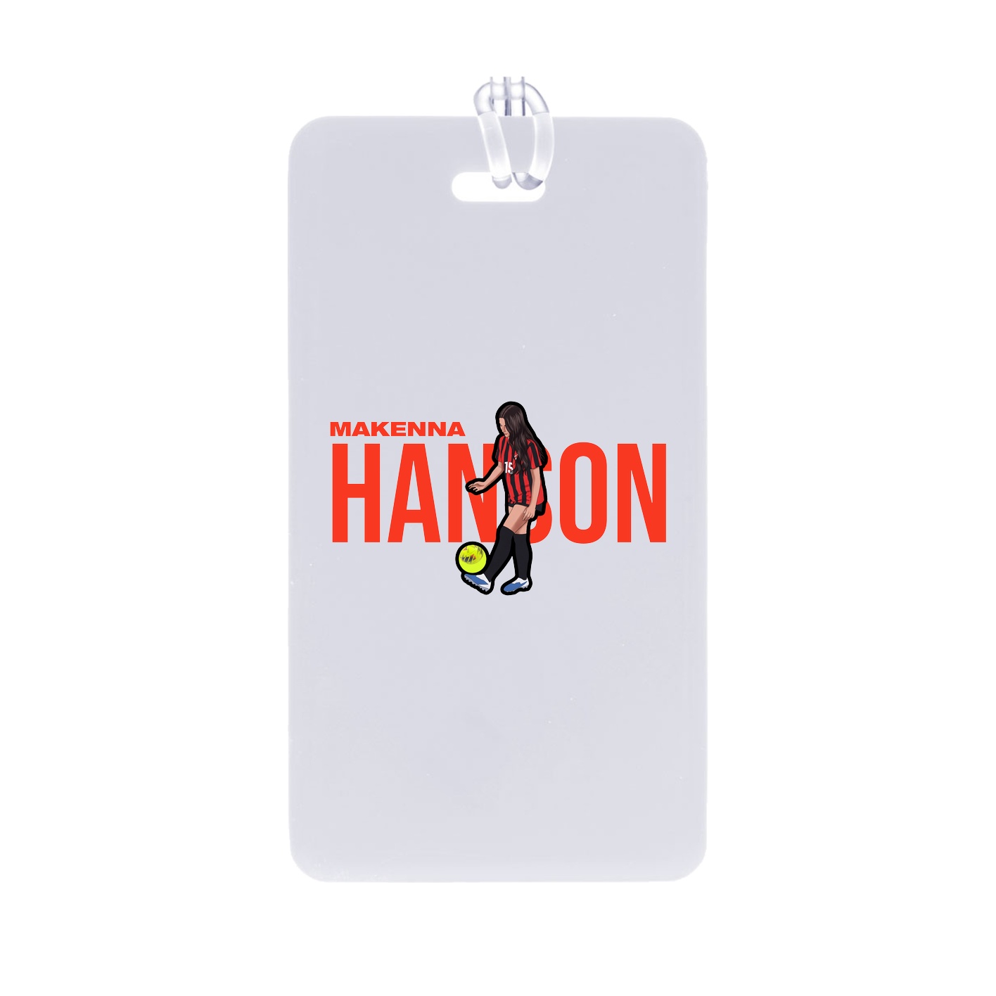 Bag Tag — Player Name in Classic