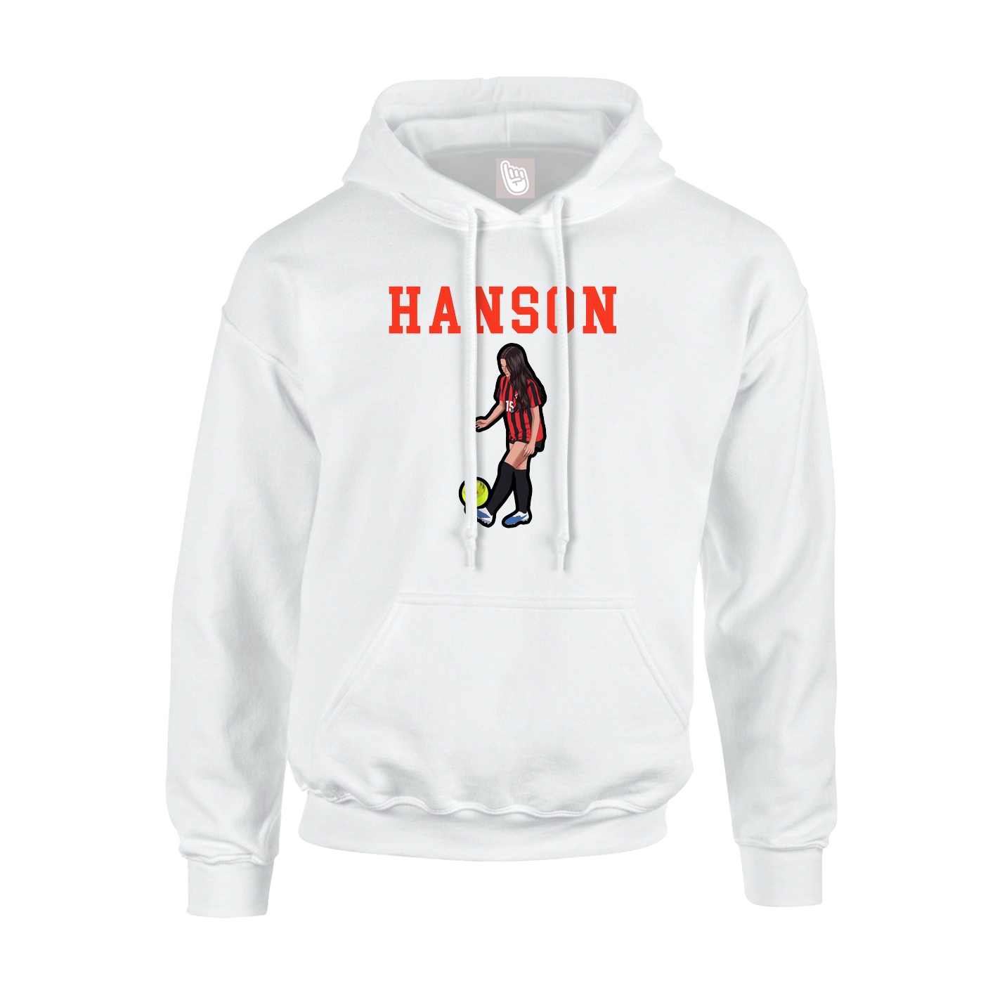 Hoodie — Shirsey in White