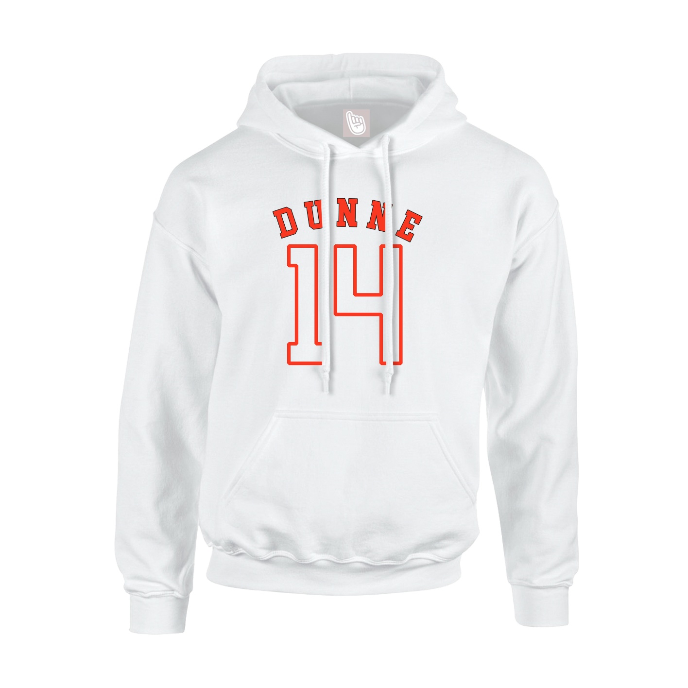 Youth Hoodie — Shirsey Arch in White