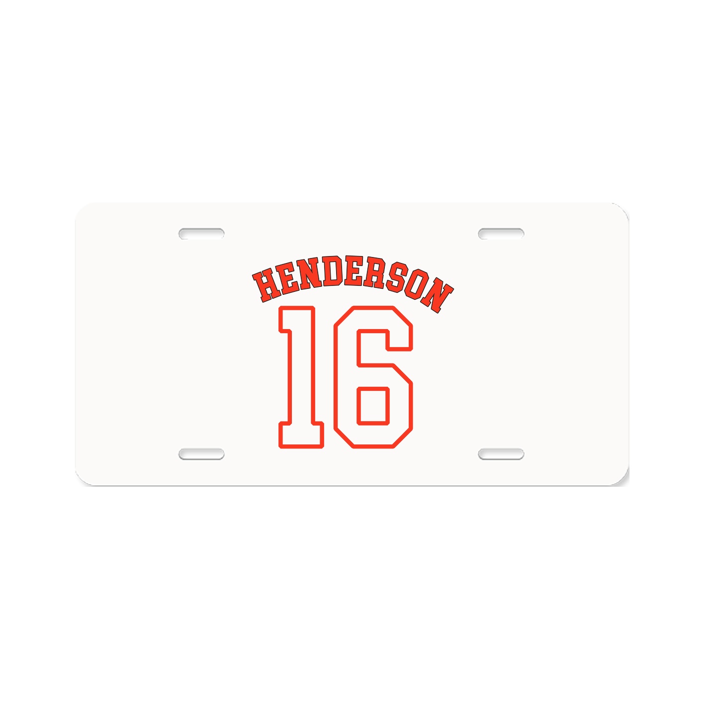 License Plate — Shirsey Arch in Classic