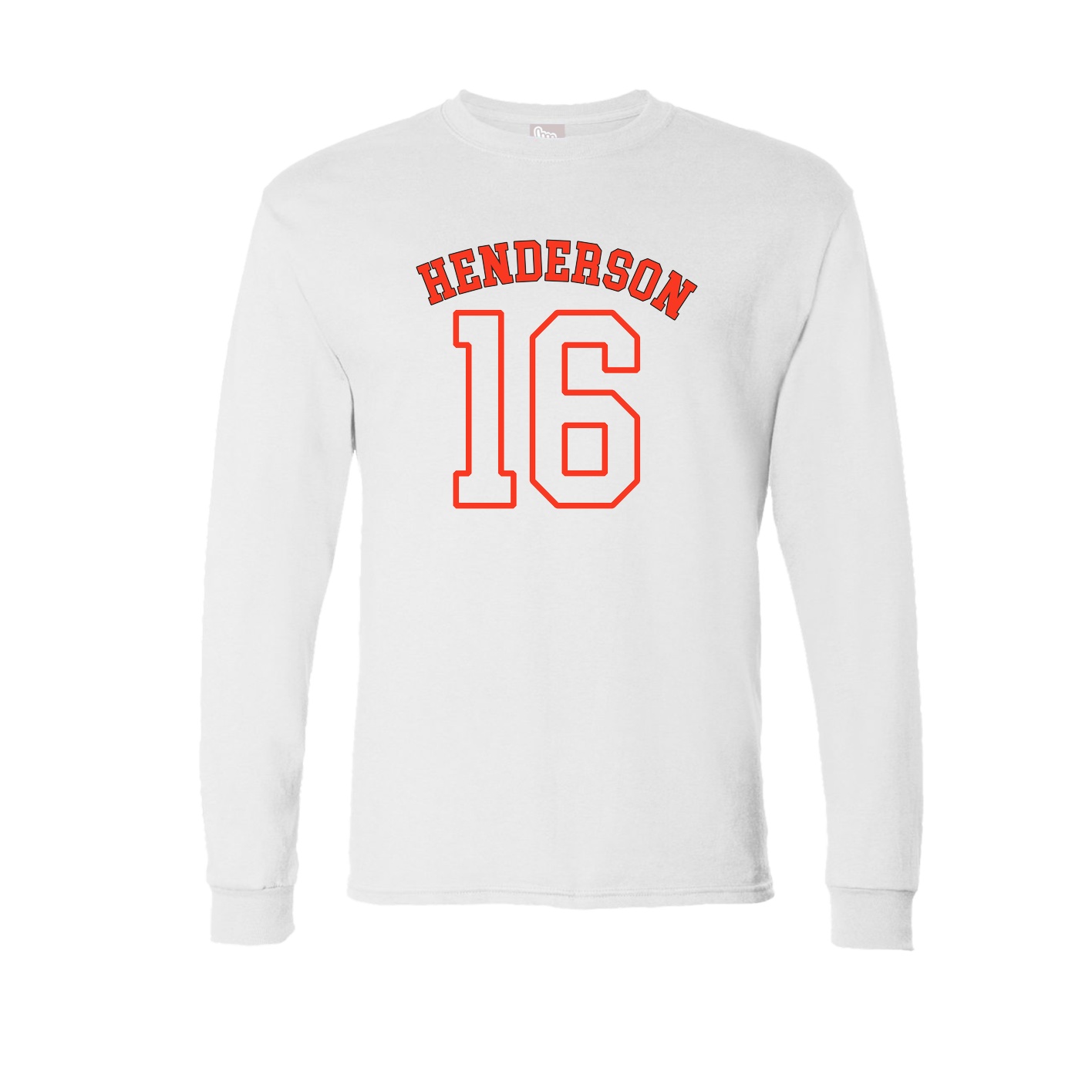 Long Sleeve Tee — Shirsey Arch in White