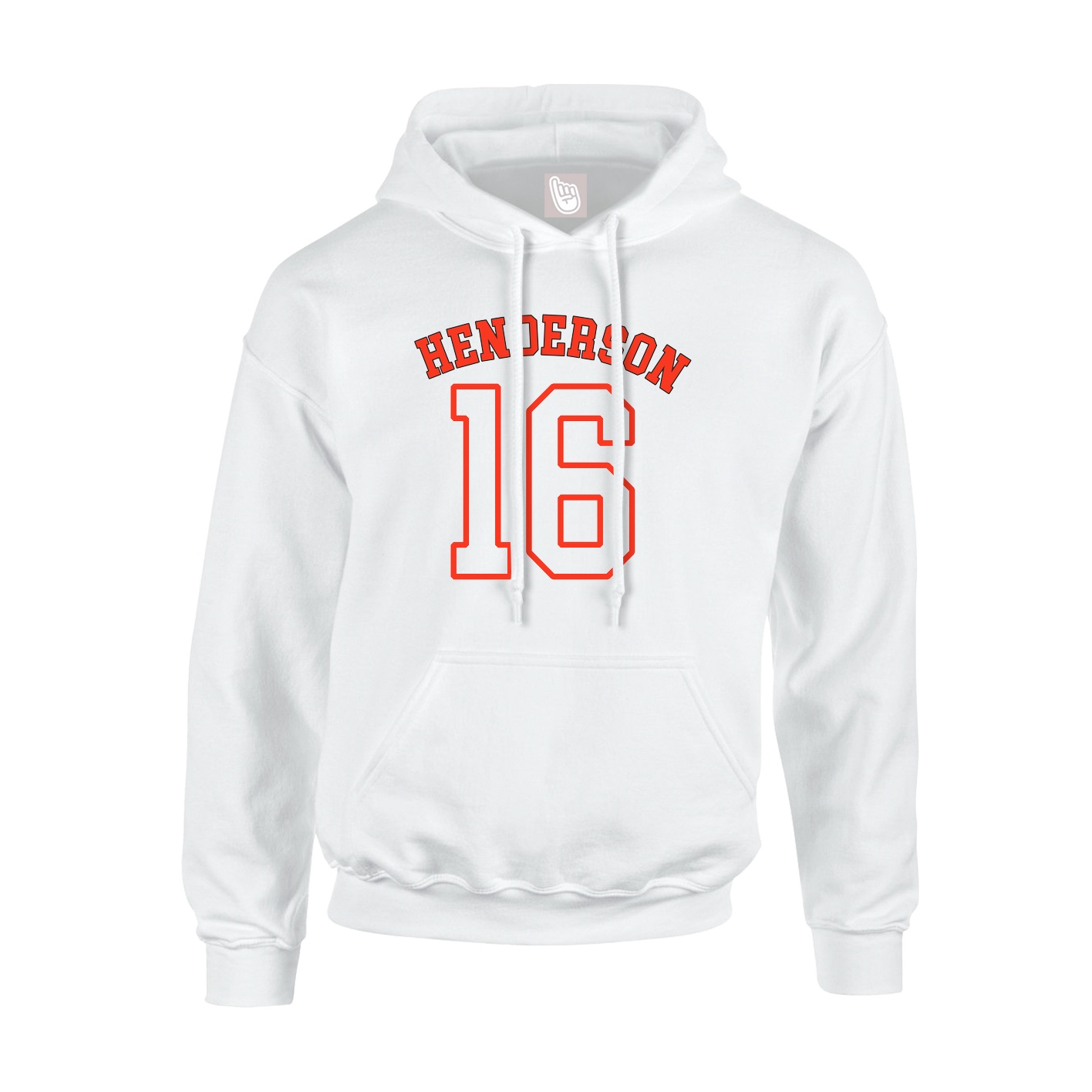 Youth Hoodie — Shirsey Arch in White
