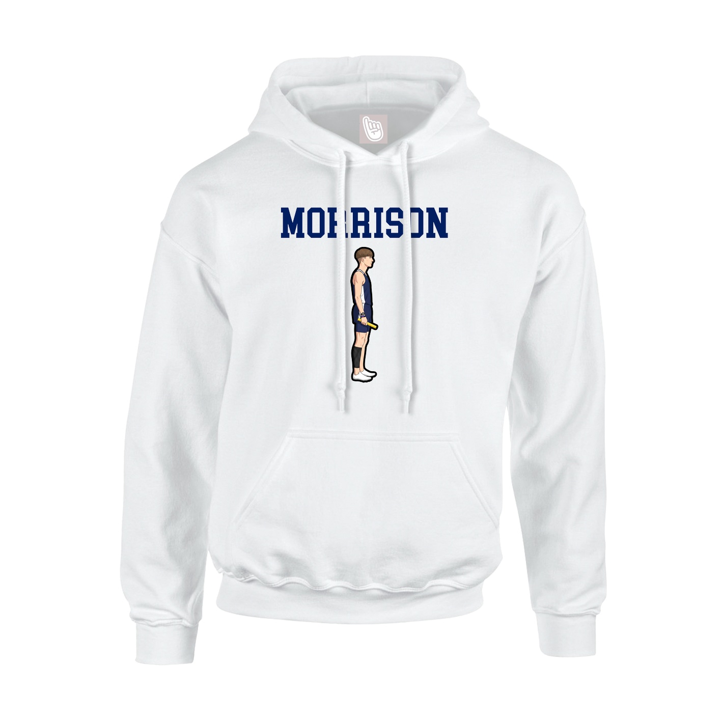 Hoodie — Shirsey in White