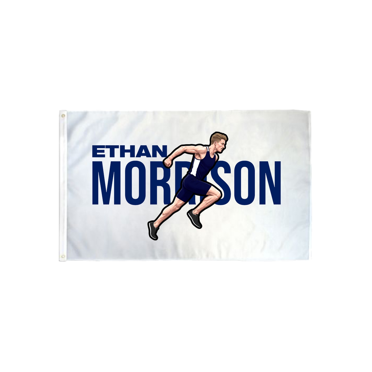 3x5 Flag — Player Name in Classic