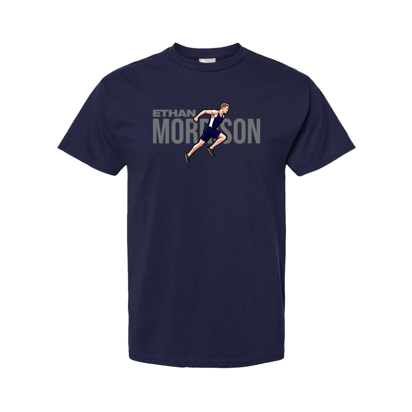 Tee — Player Name in Navy