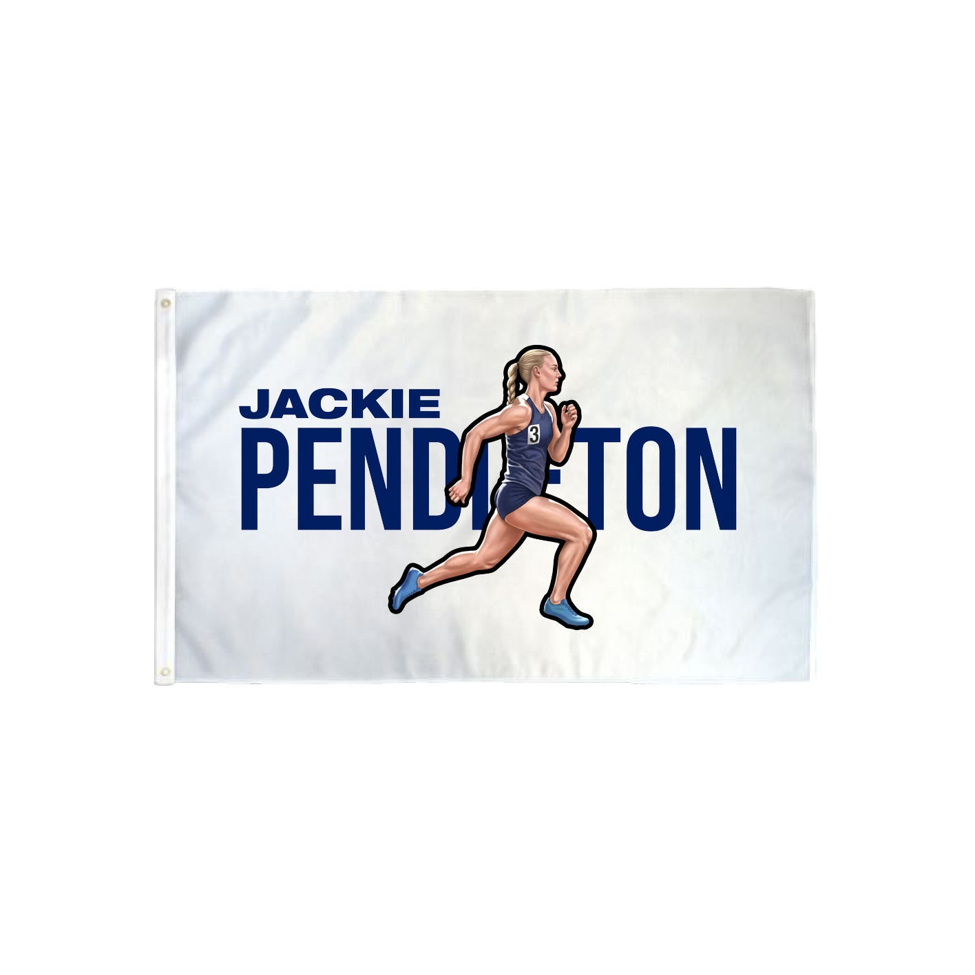 3x5 Flag — Player Name in Classic