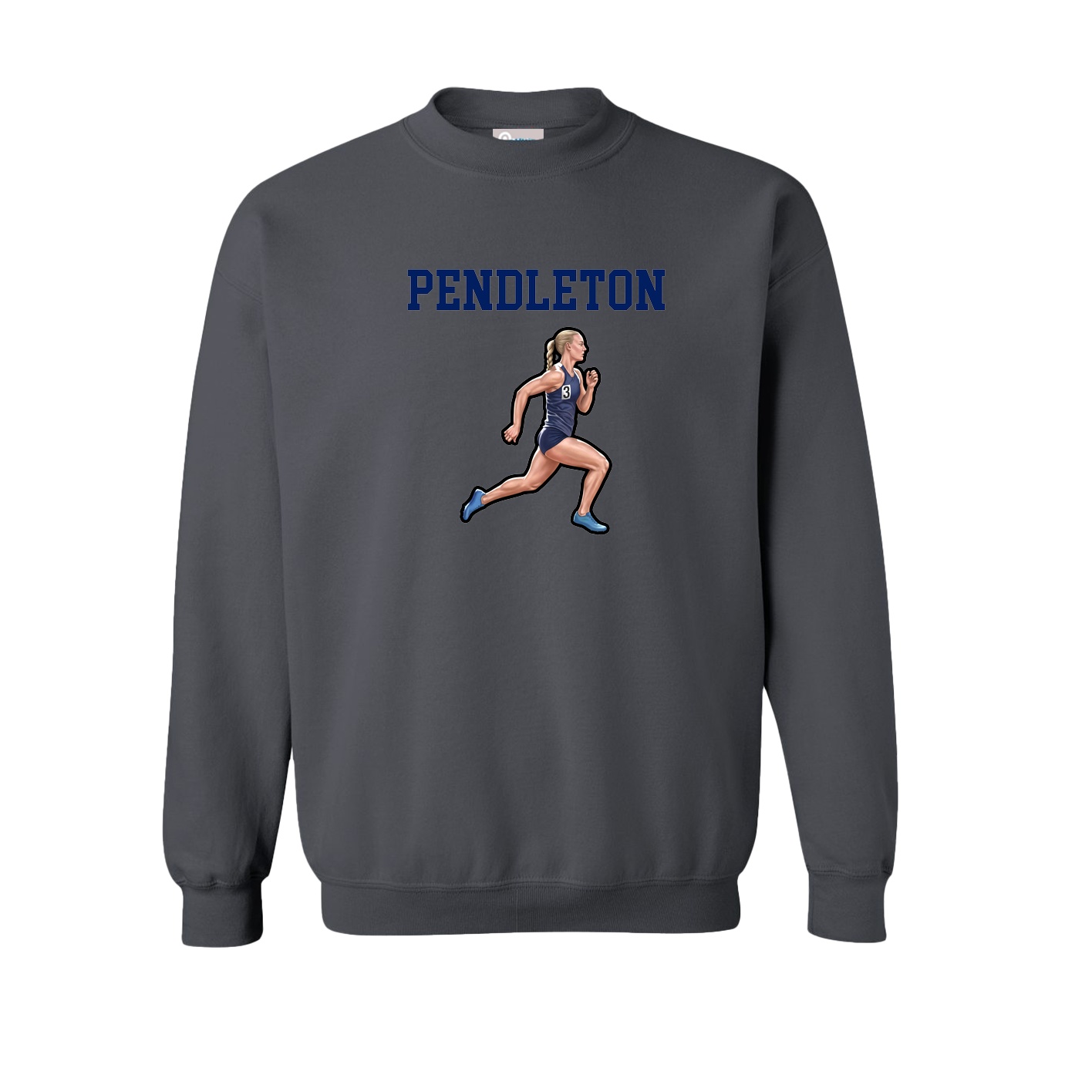 Fleece Crew — Shirsey in Grey