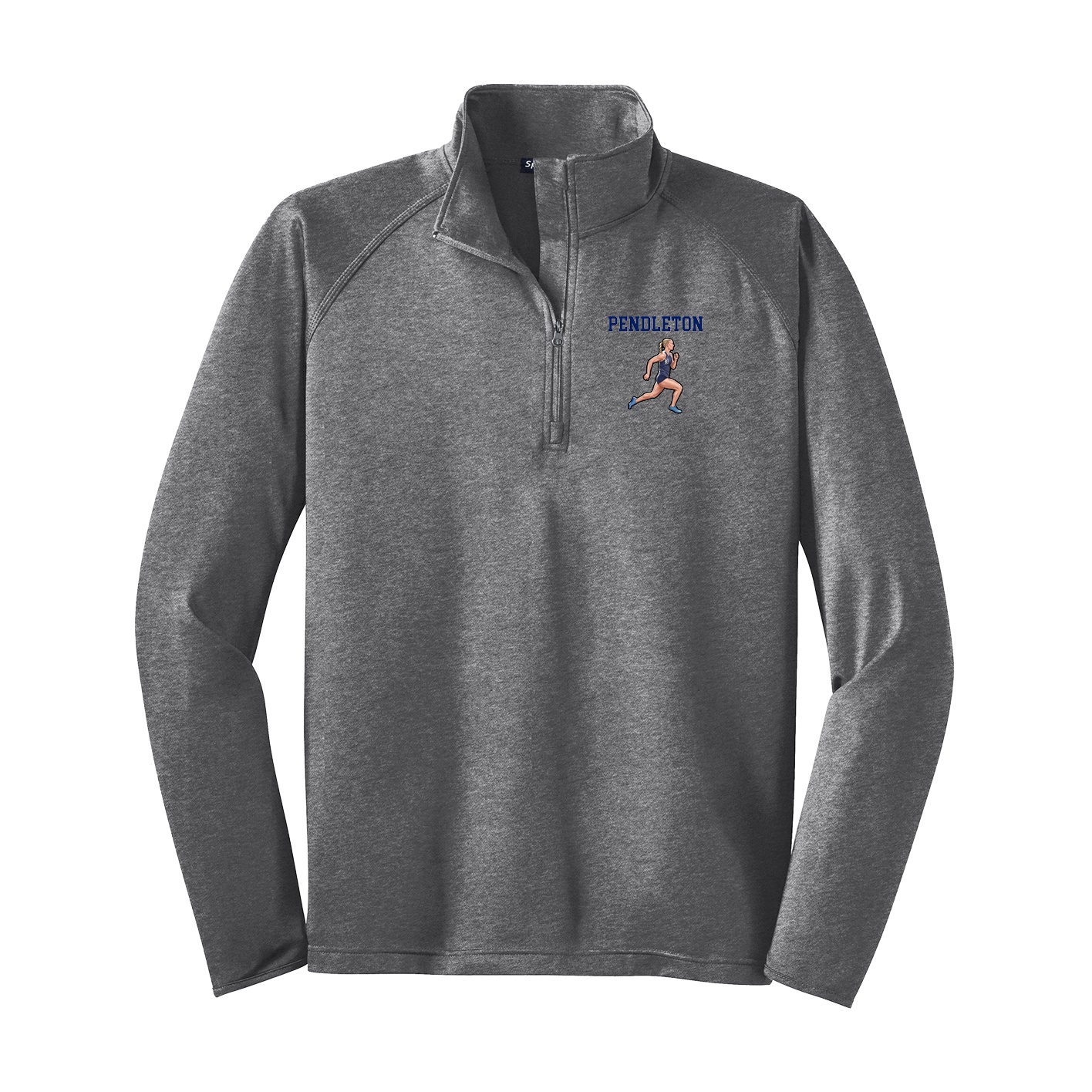 Q-Zip Pullover — Shirsey in Grey