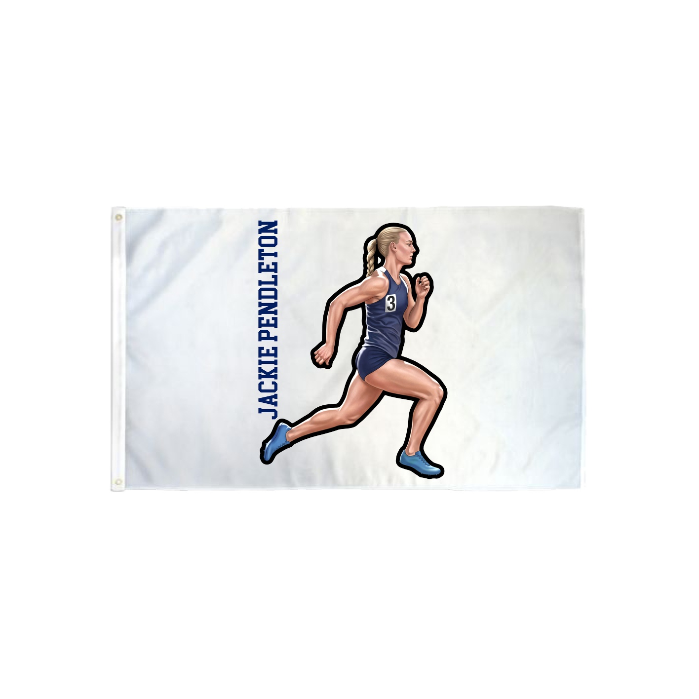 3x5 Flag — Name Vertical in Classic
