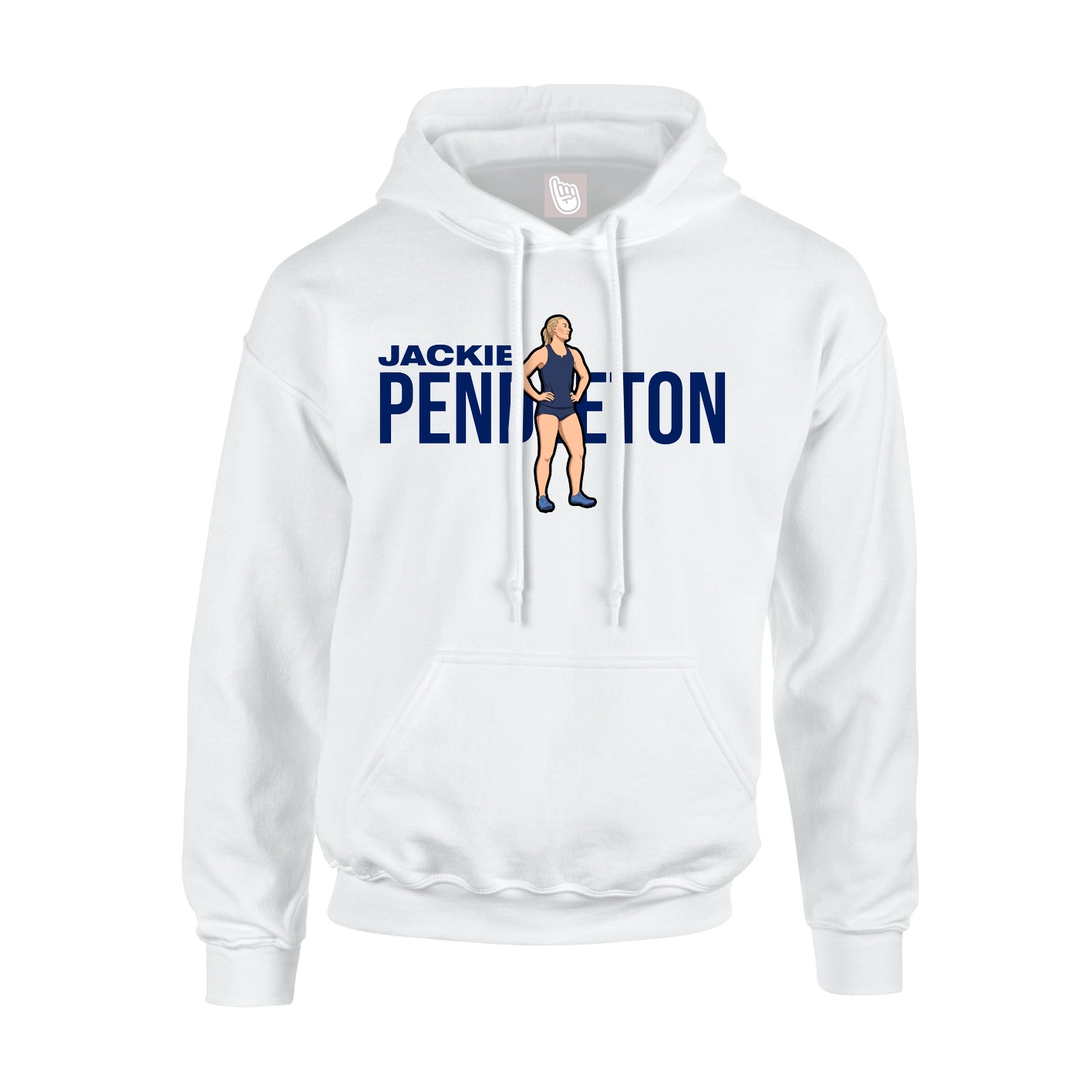 Hoodie — Player Name in White