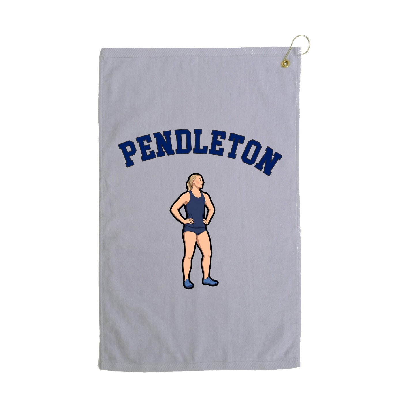 Golf Towel — Shirsey Arch in Grey