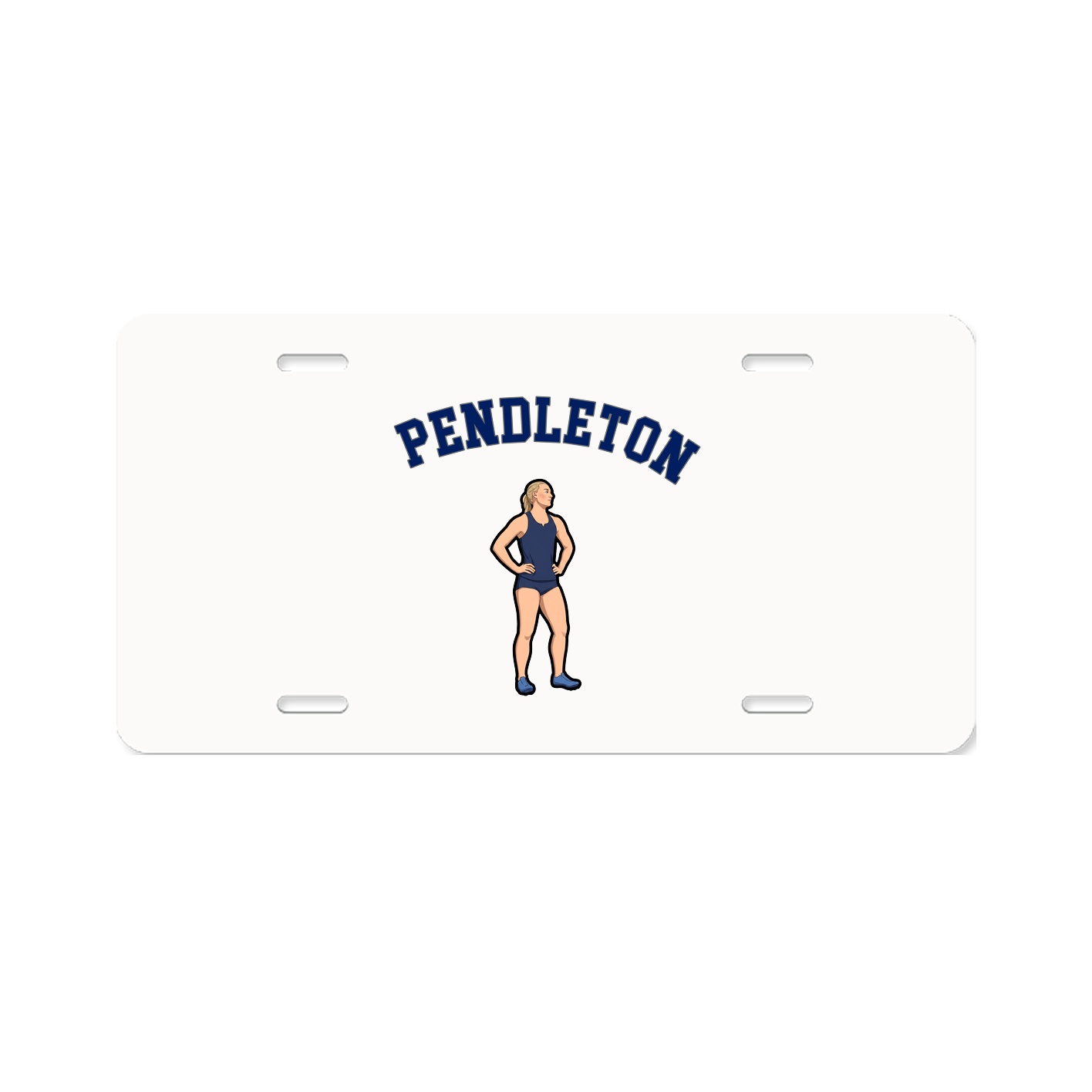 License Plate — Shirsey Arch in Classic