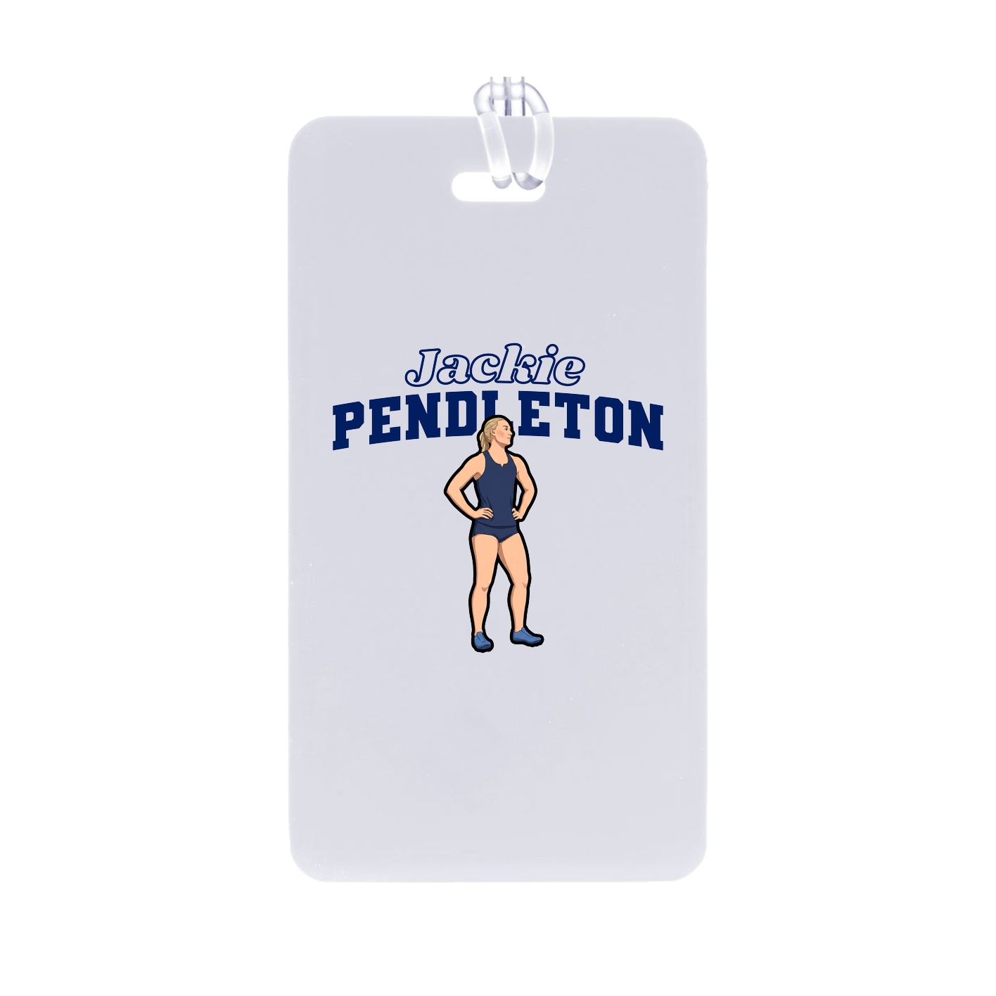 Bag Tag — Name Arch in Classic