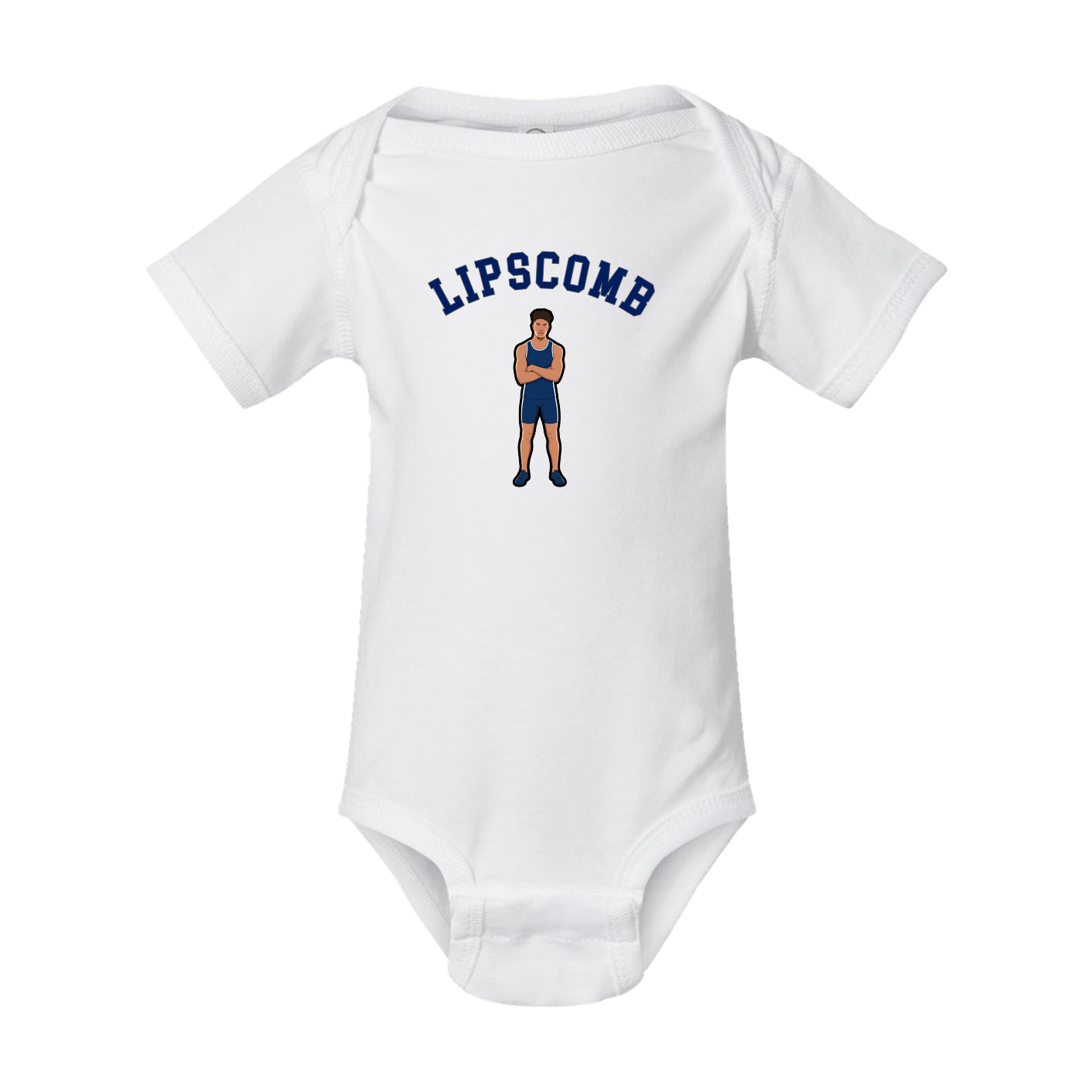 Baby Onesie — Shirsey Arch in White