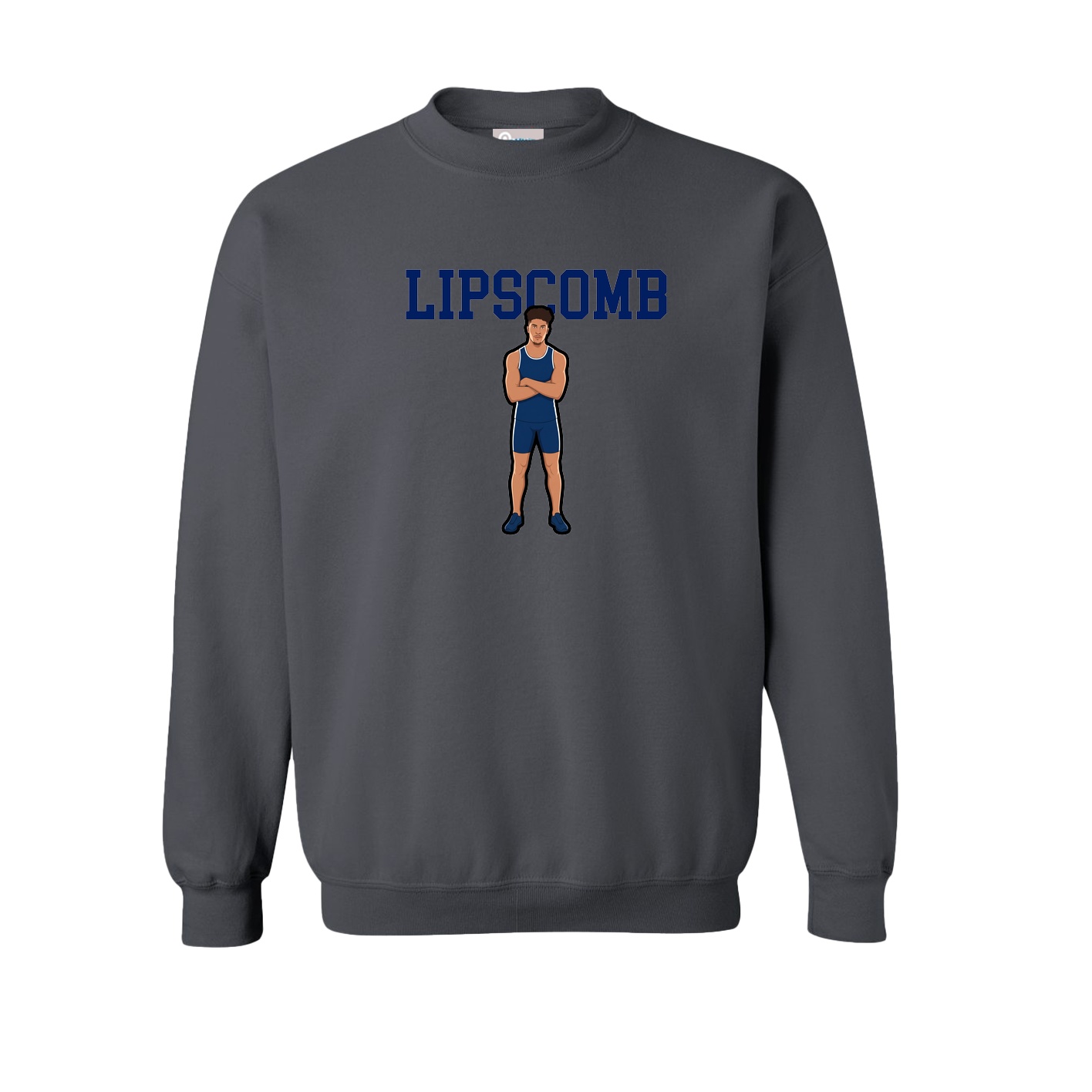 Fleece Crew — Shirsey in Grey