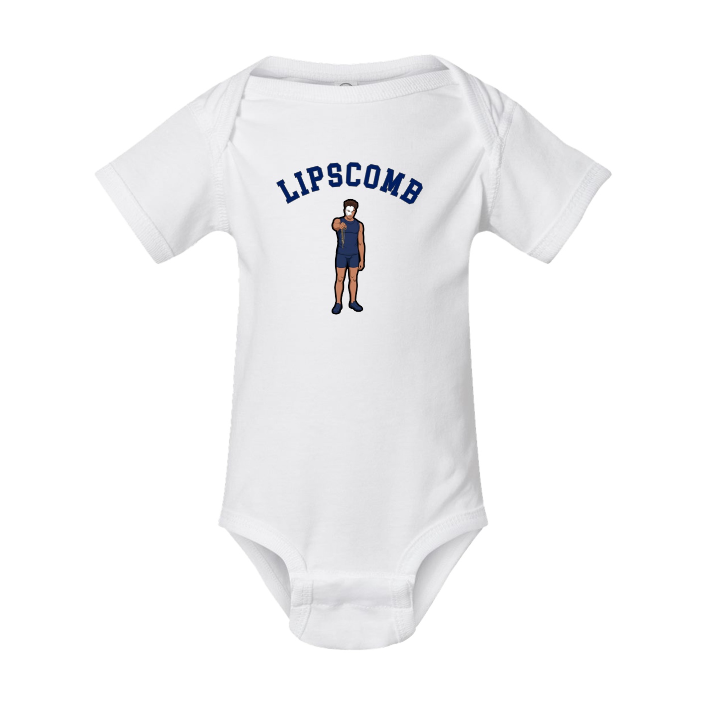 Baby Onesie — Shirsey Arch in White