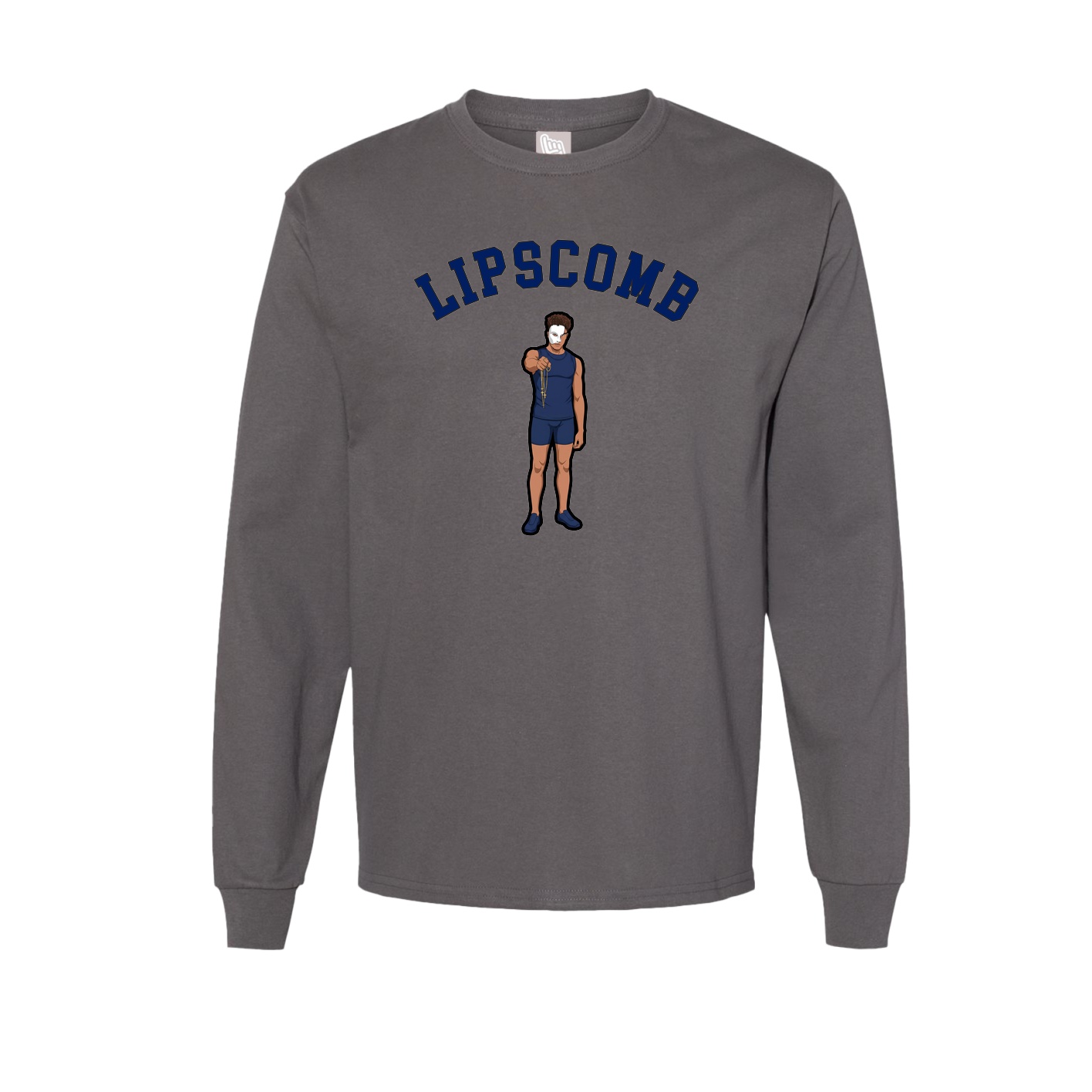 Long Sleeve Tee — Shirsey Arch in Grey