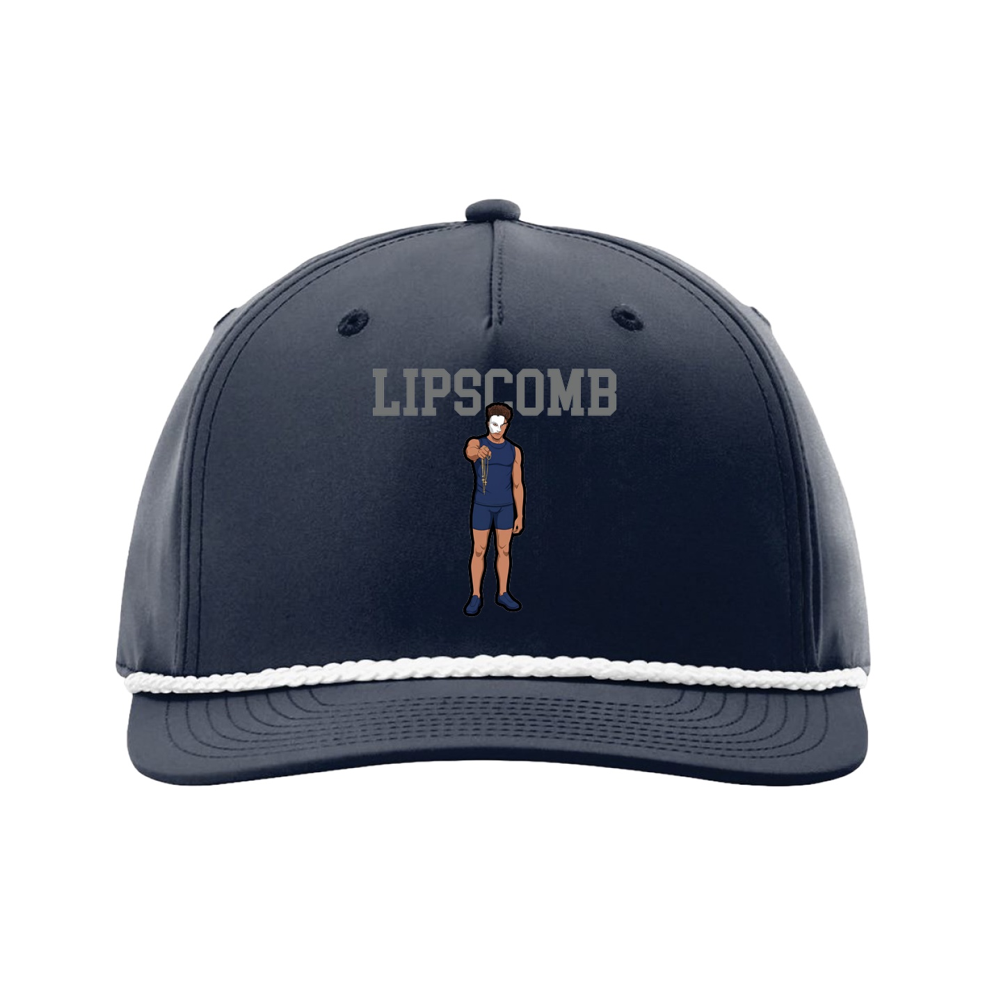 Five-Panel Classic Rope Cap — Shirsey in Navy