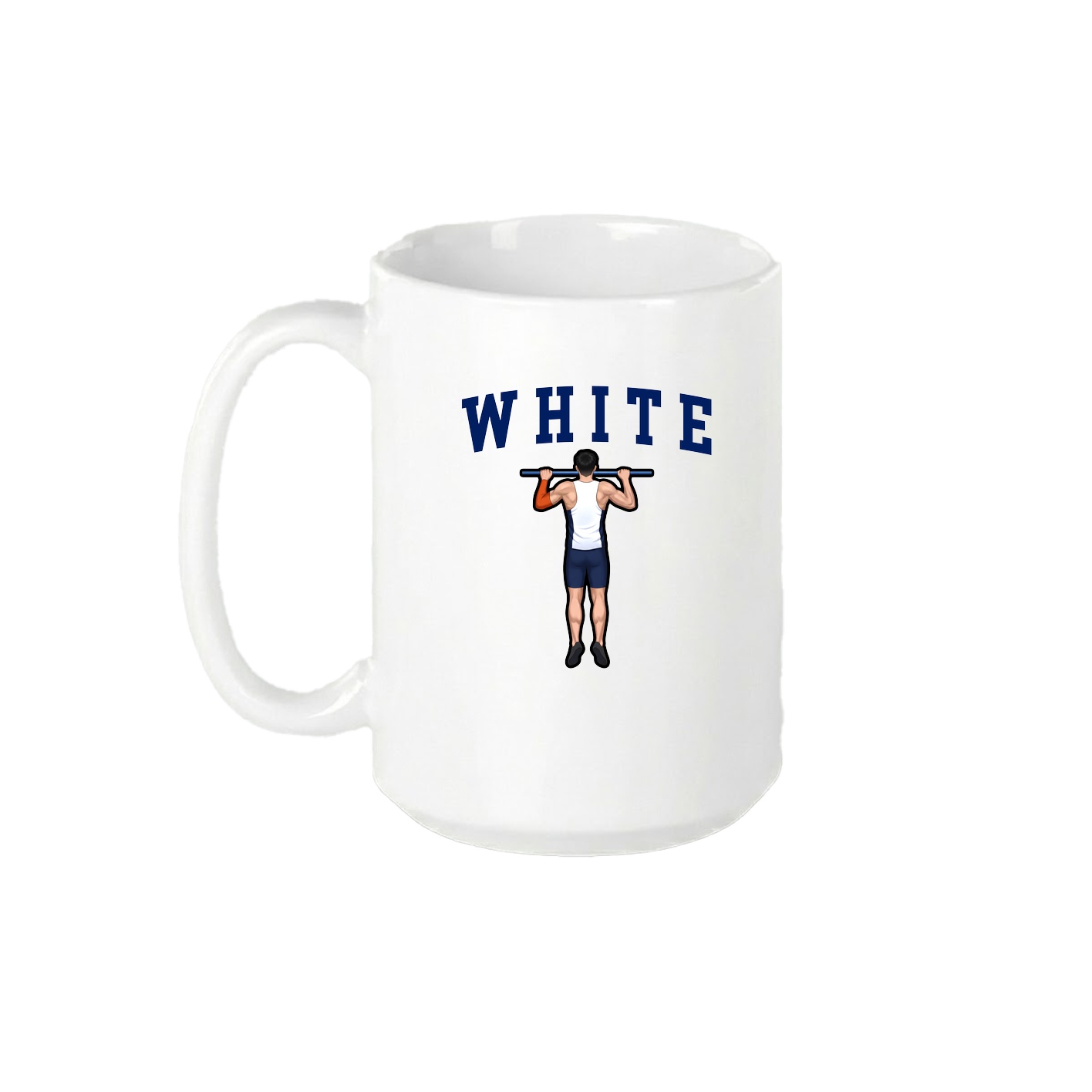 15oz Coffee Mug — Shirsey in White