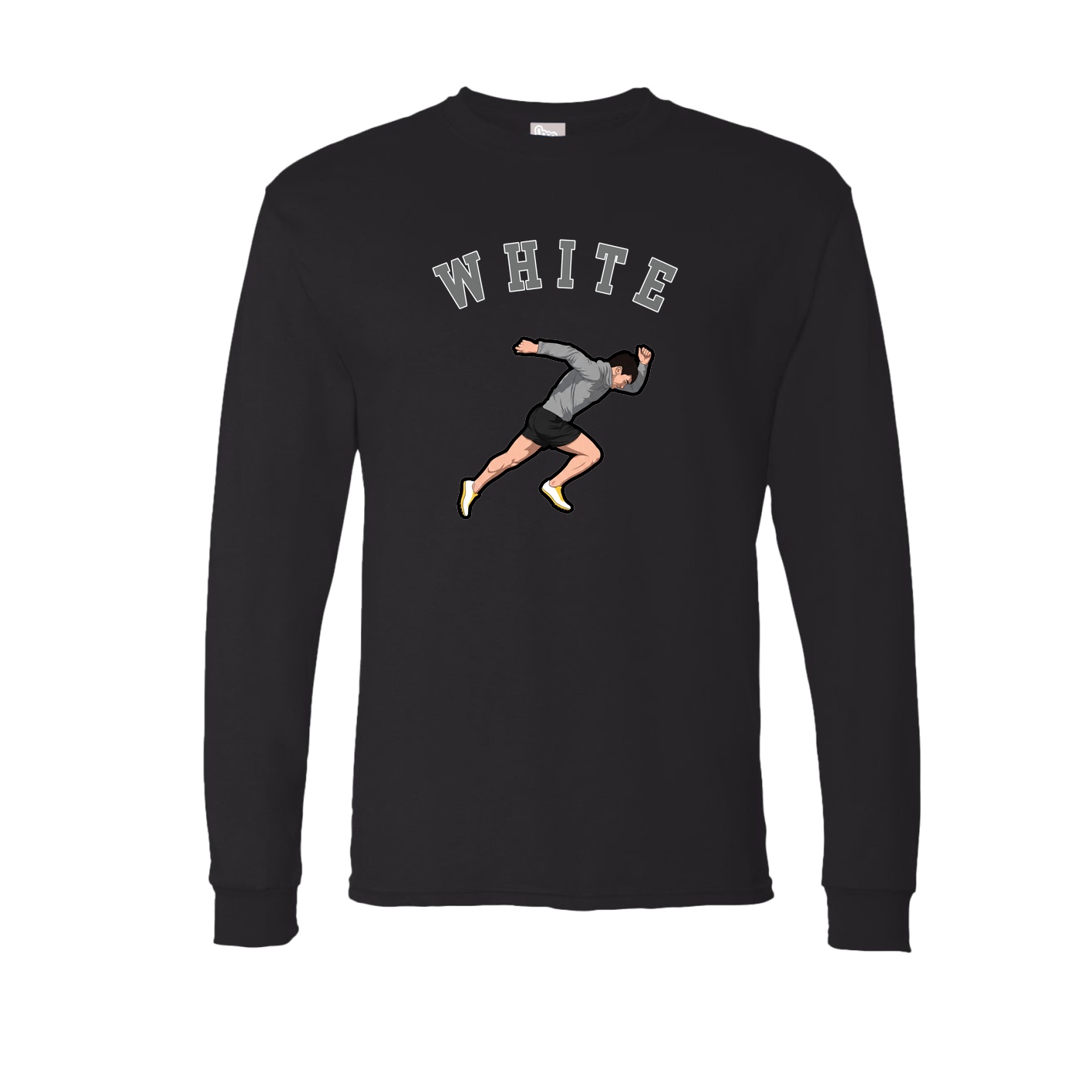 Long Sleeve Tee — Shirsey Arch in Black