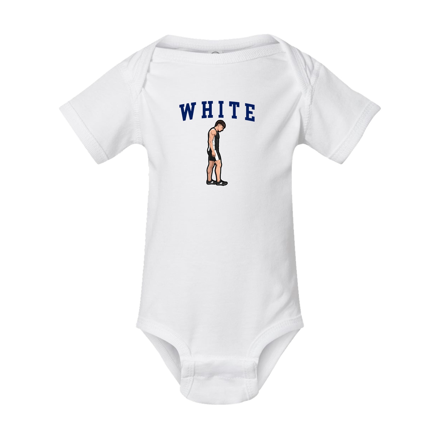 Baby Onesie — Shirsey in White