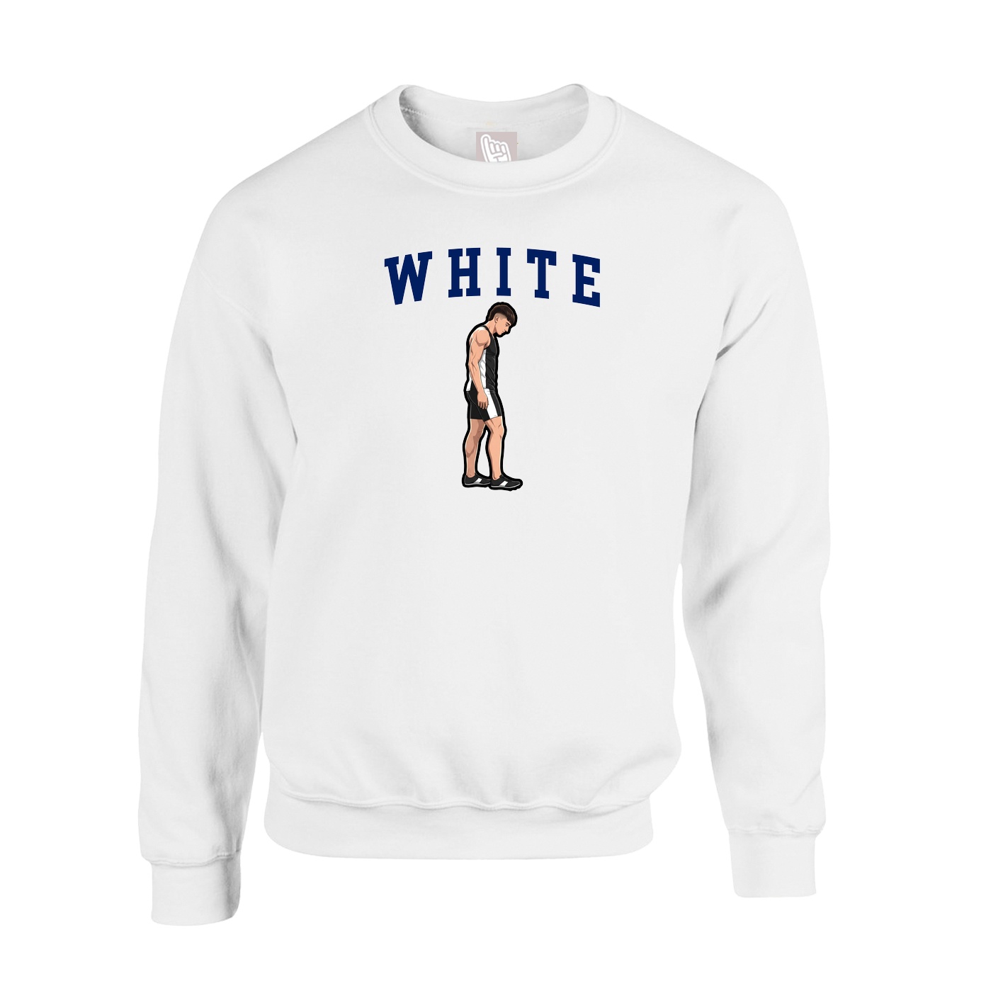 Fleece Crew — Shirsey in White