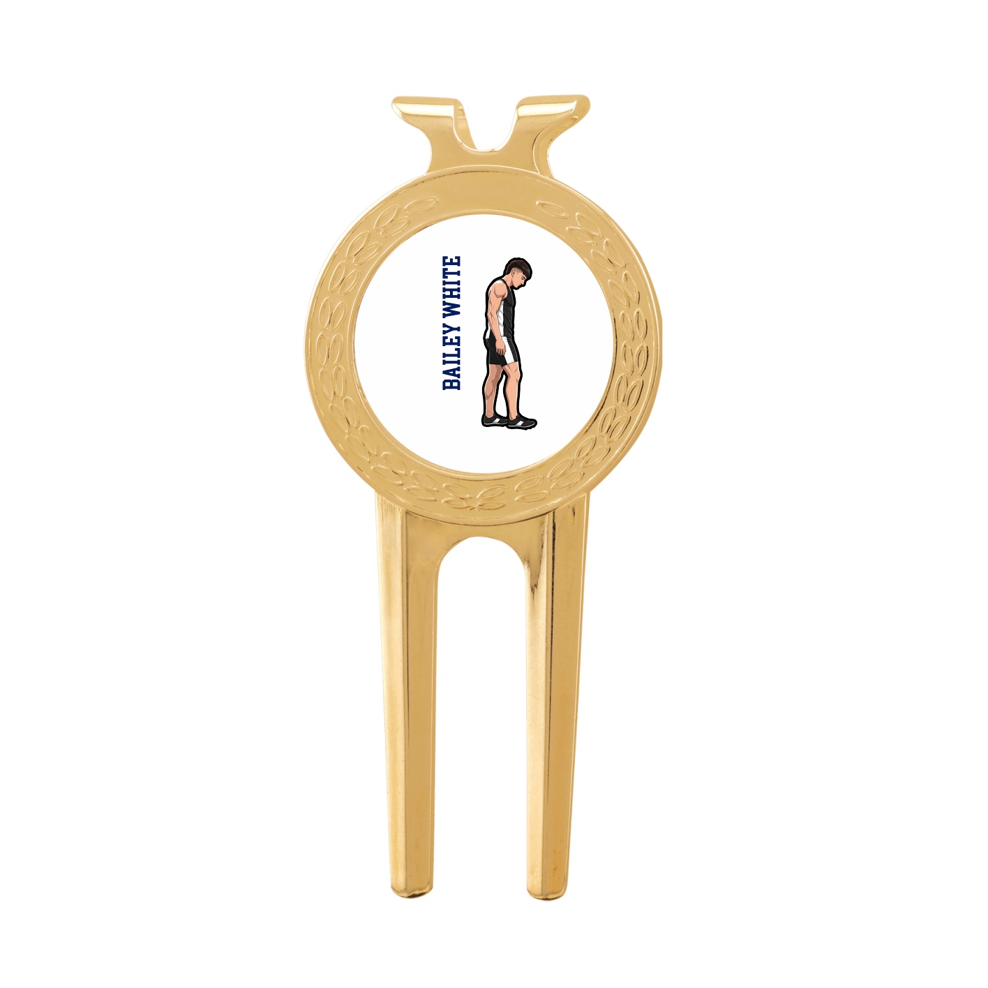 Divot Tool with Ball Marker — Name Vertical in Classic