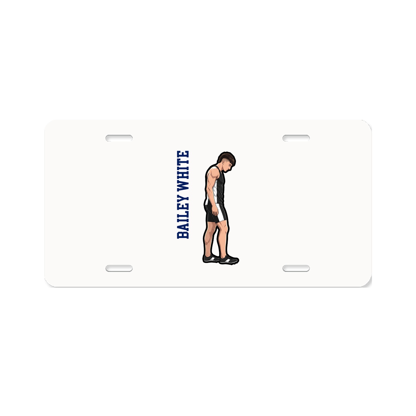 Aluminum License Plate