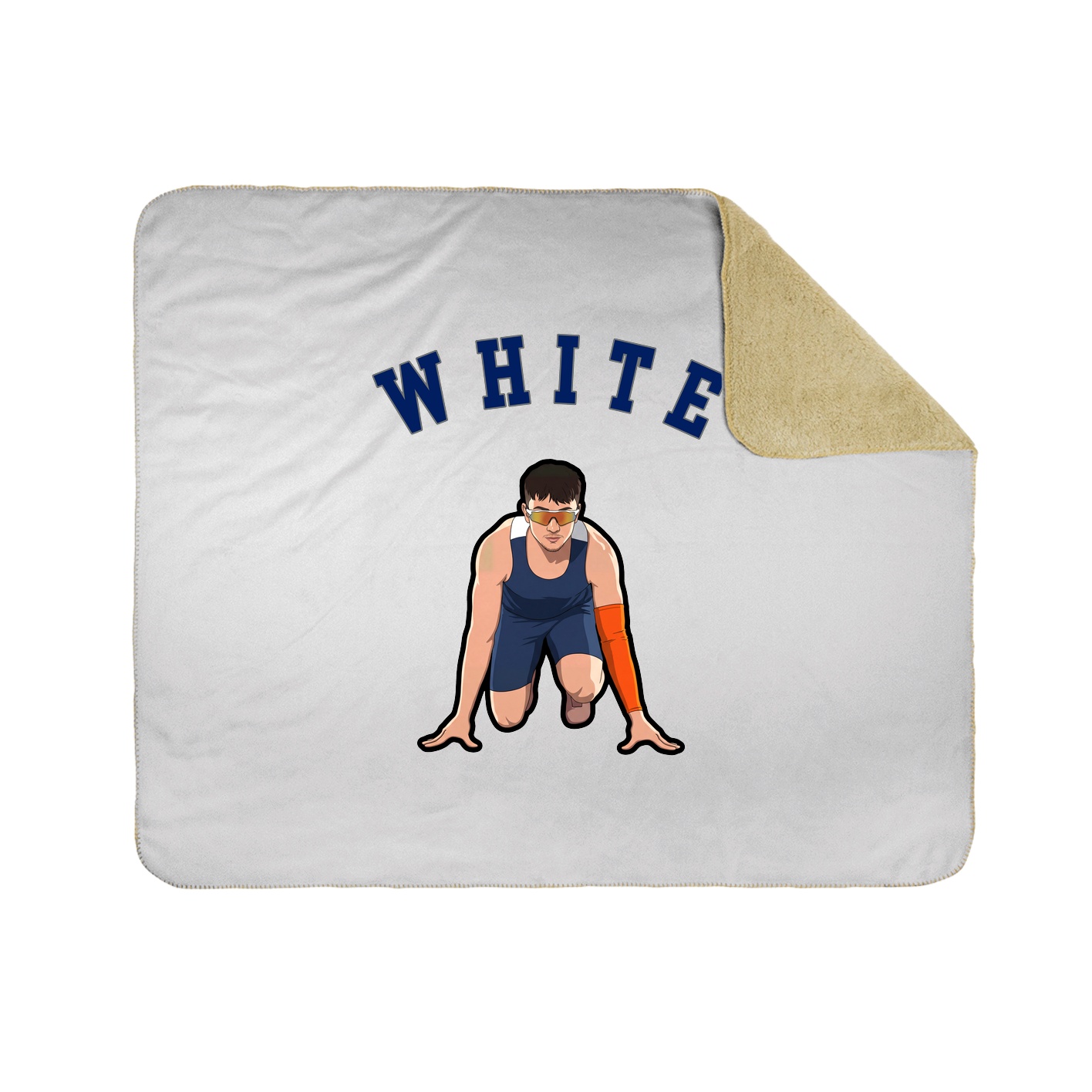Throw Blanket — Shirsey Arch in White