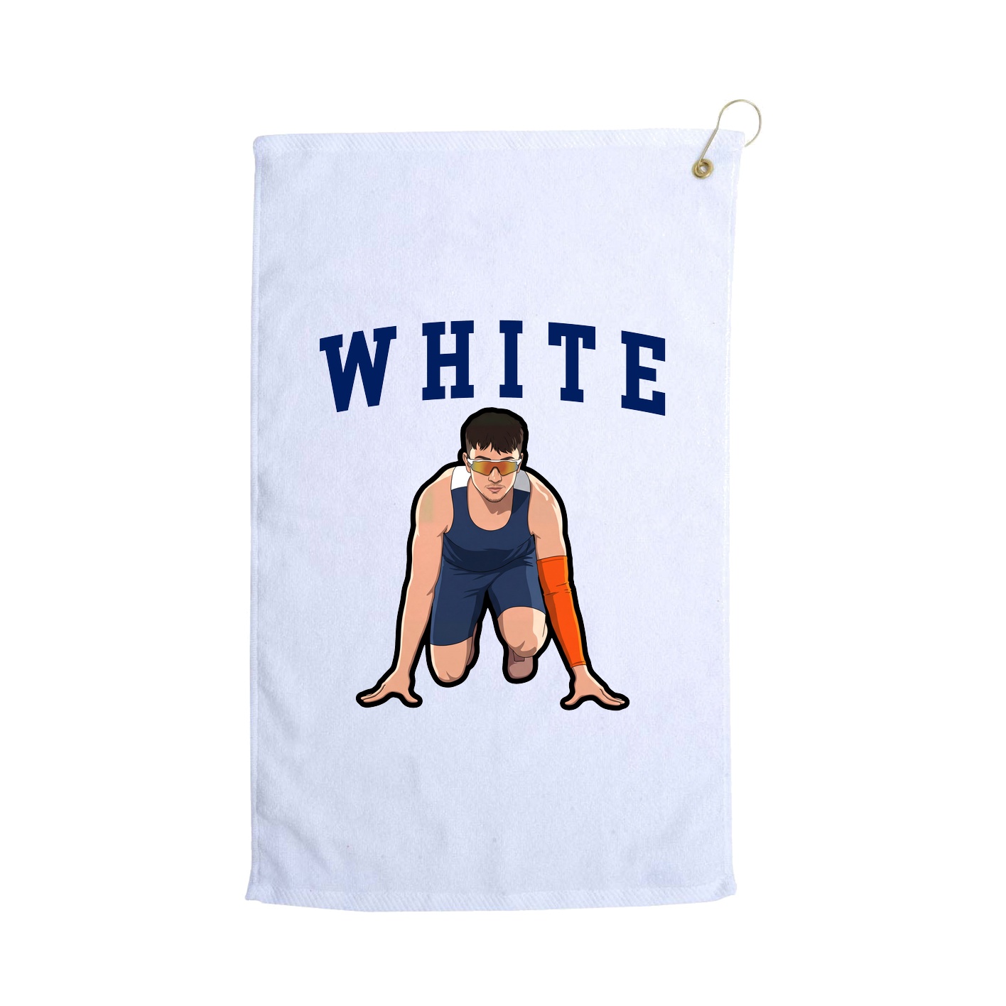 Golf Towel — Shirsey in White