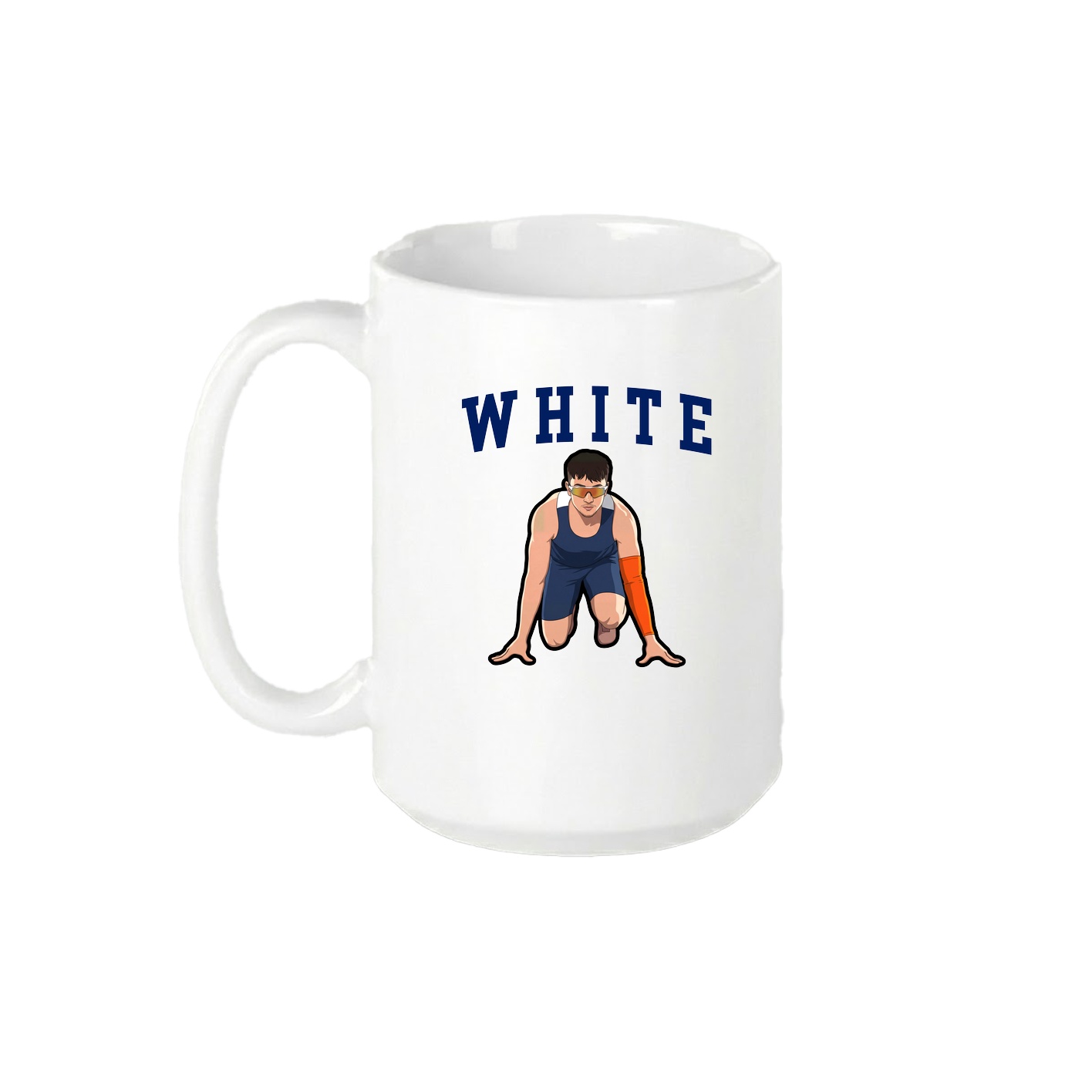 15oz Coffee Mug — Shirsey in White