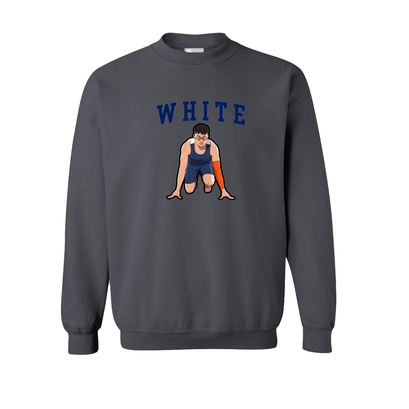 Fleece Crew — Shirsey in Grey