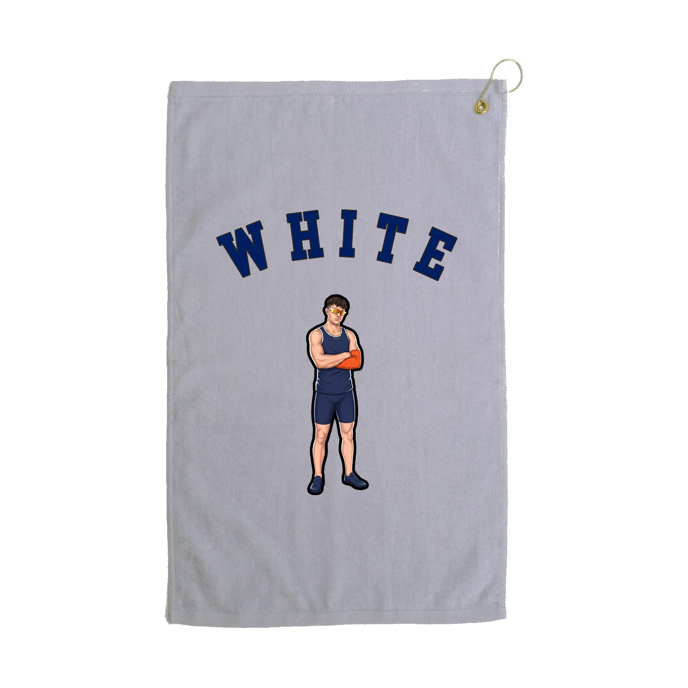 Golf Towel — Shirsey Arch in Grey