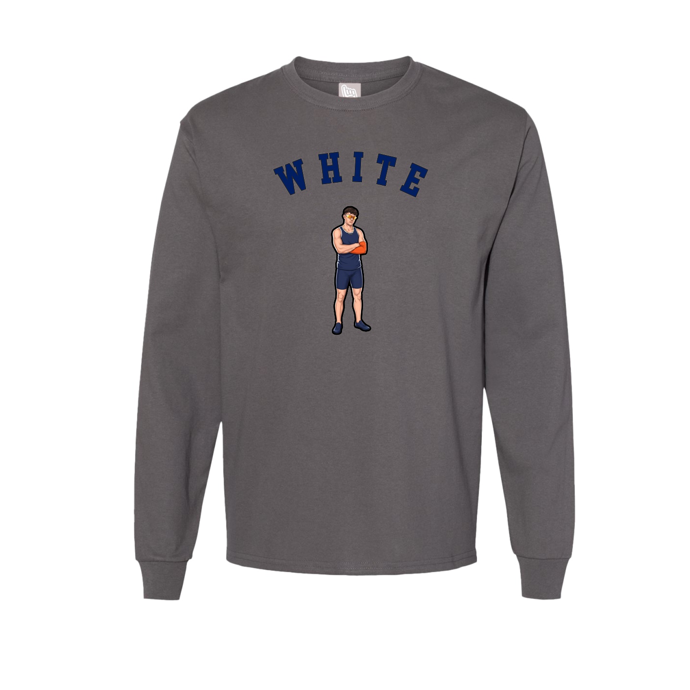 Long Sleeve Tee — Shirsey Arch in Grey