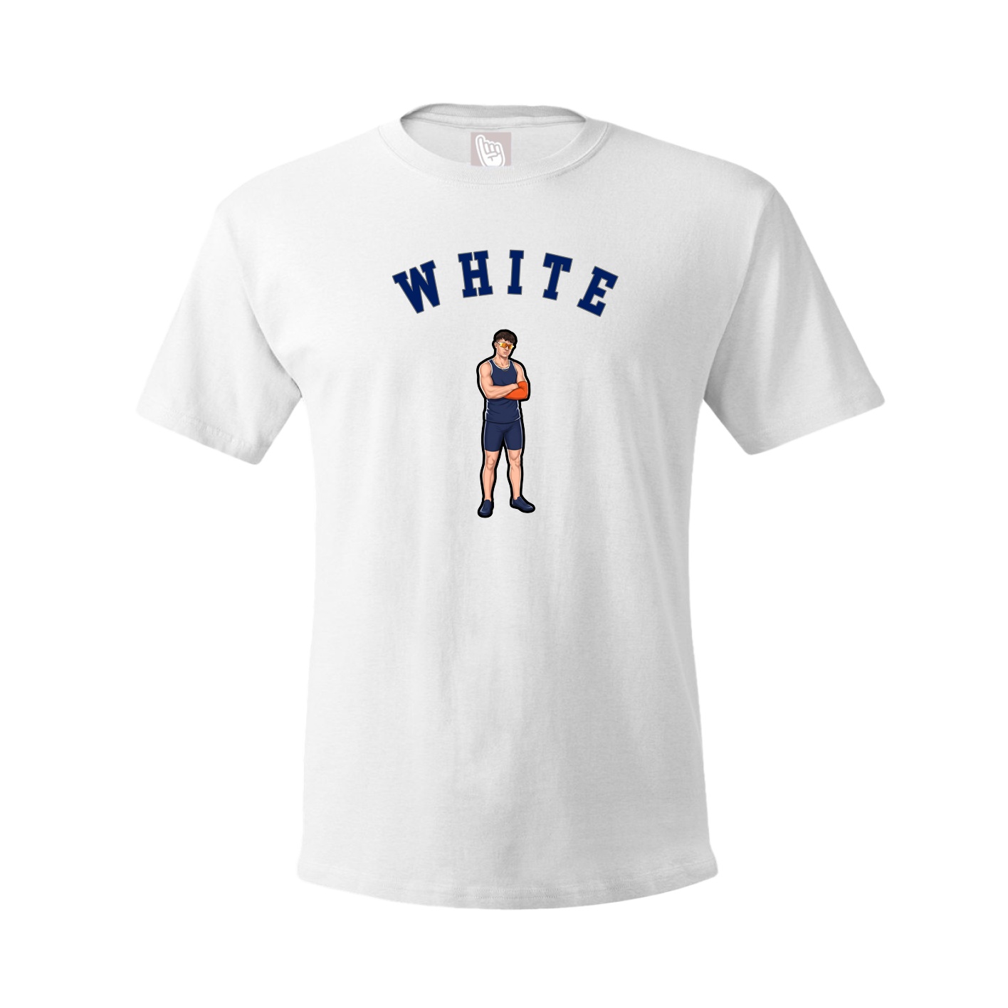 Youth Tee — Shirsey Arch in White