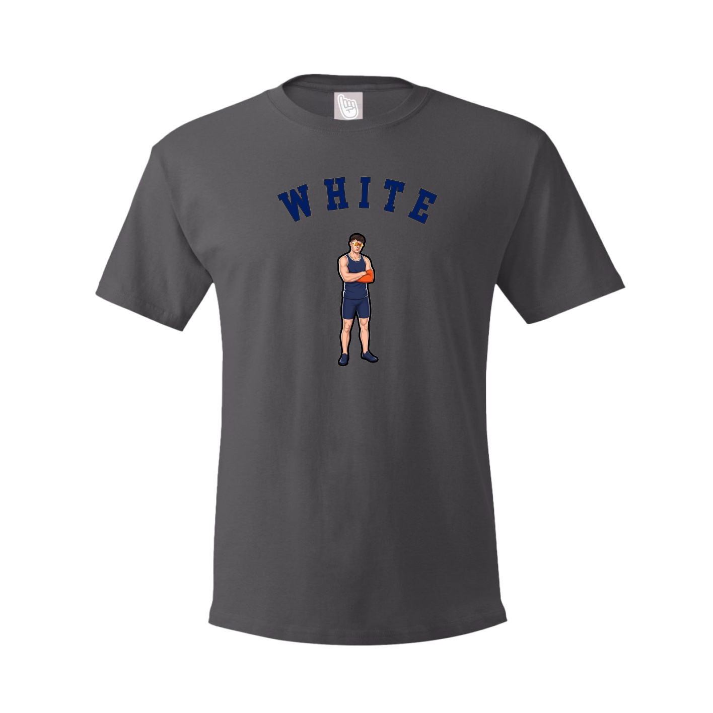 Youth Tee — Shirsey Arch in Grey