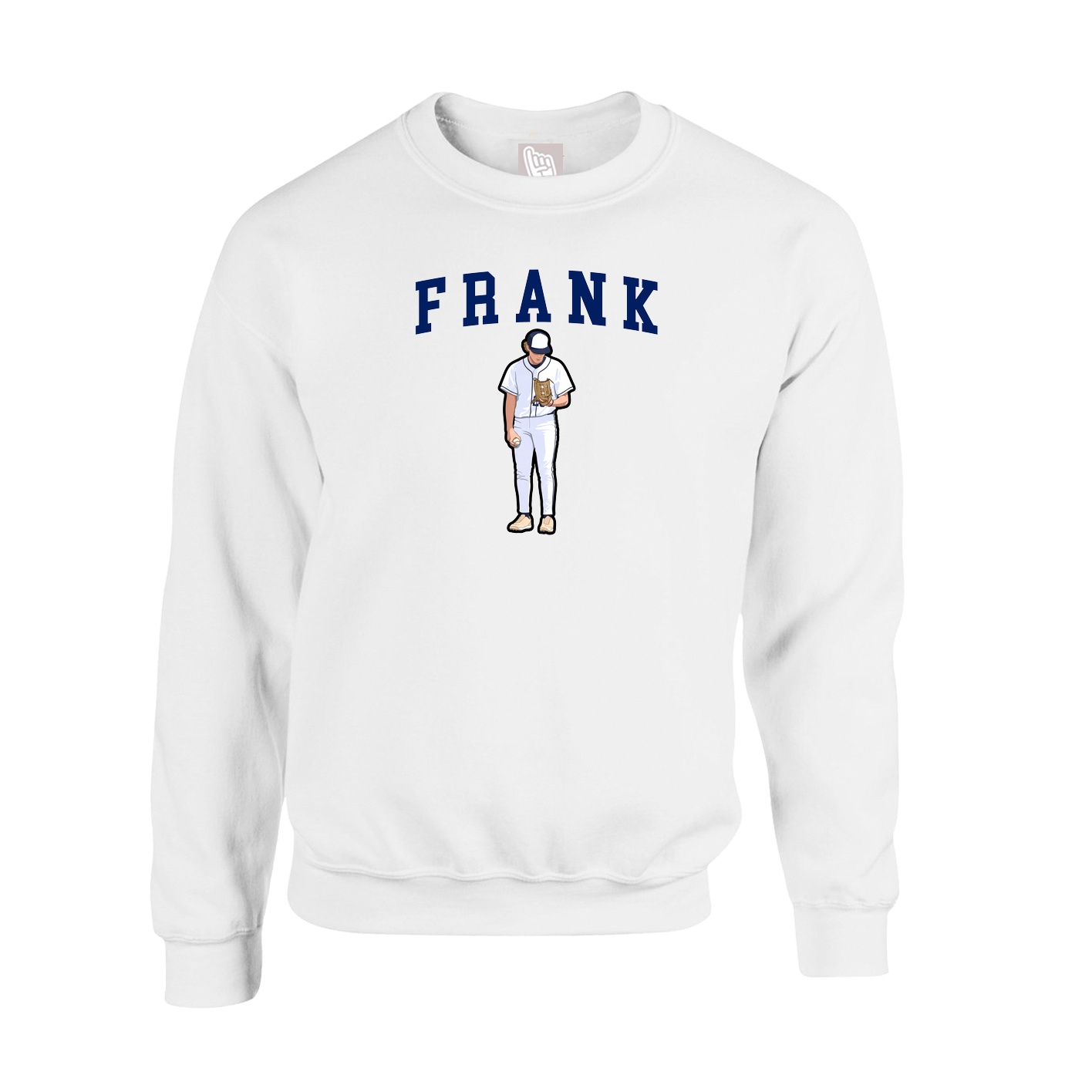 Fleece Crew — Shirsey in White